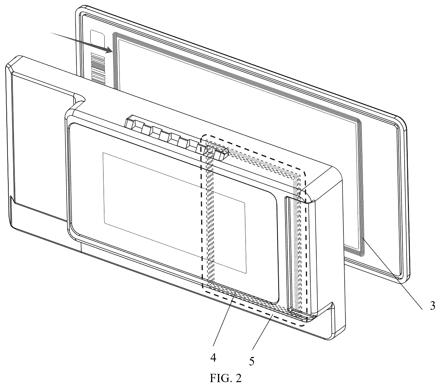 Patent US12614051 Figure 2 – Electronic shelf label