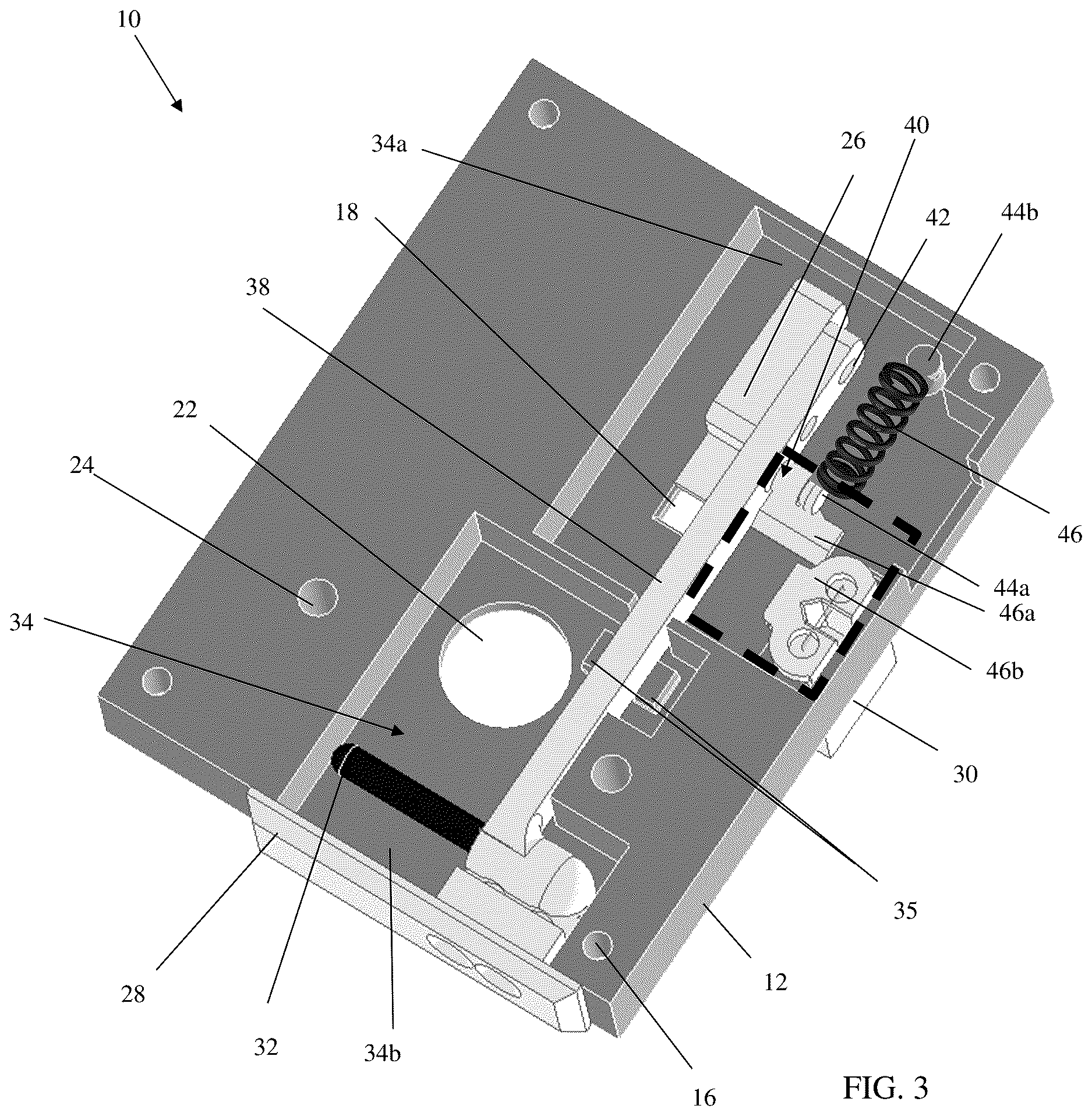Patent US12614052 Figure 3 – Fixture for radio frequency identification tag