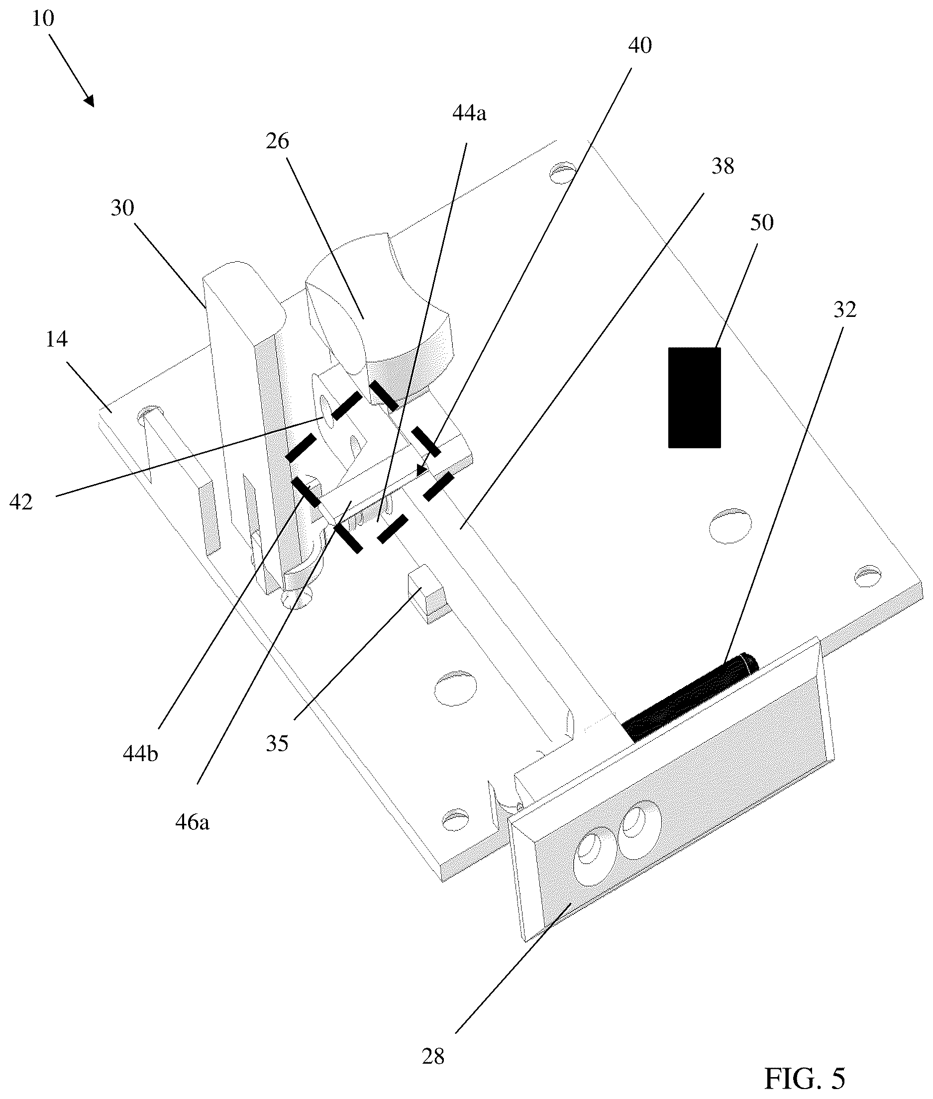 Patent US12614052 Figure 5 – Fixture for radio frequency identification tag