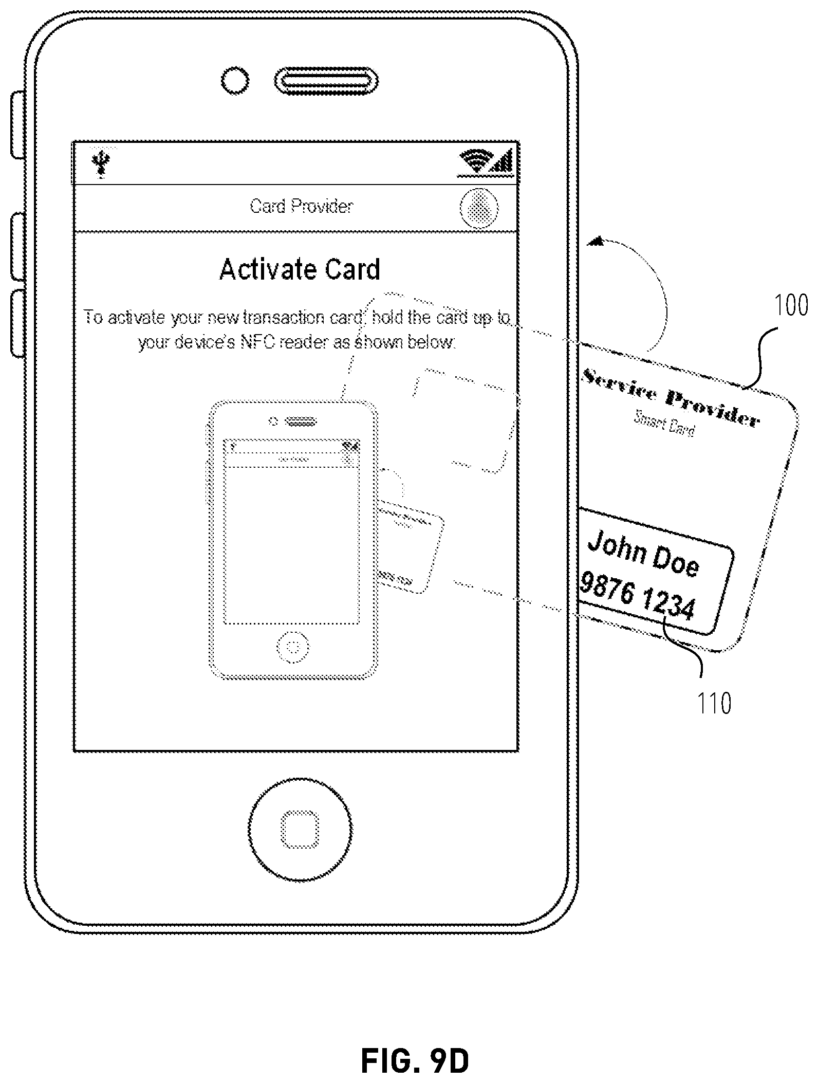 Patent US12614053 Figure 12 – Methods, mediums, and systems for applying a display to a transaction card
