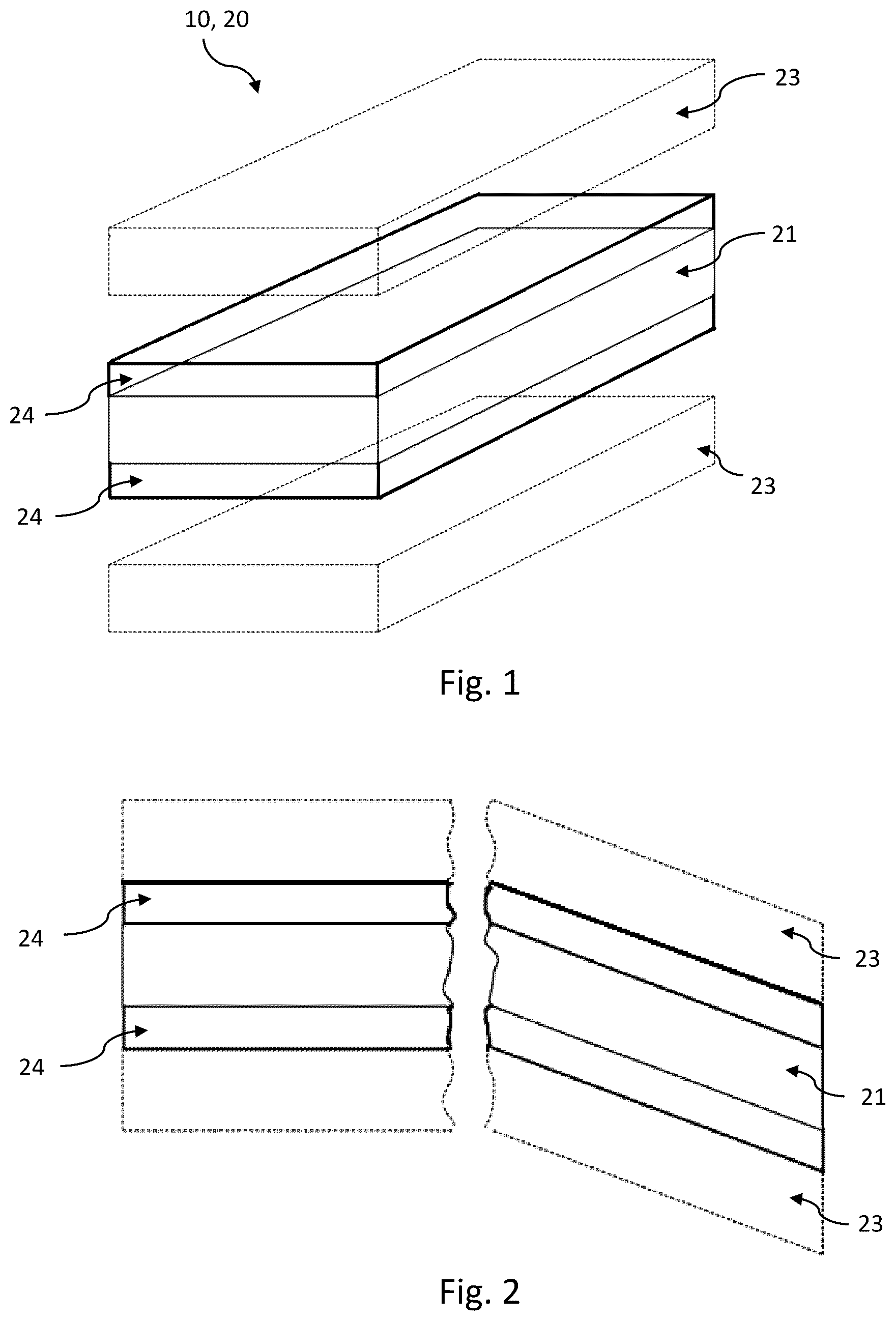 Patent US12614054 Figure 1 – Card-shaped data carrier comprising ceramic