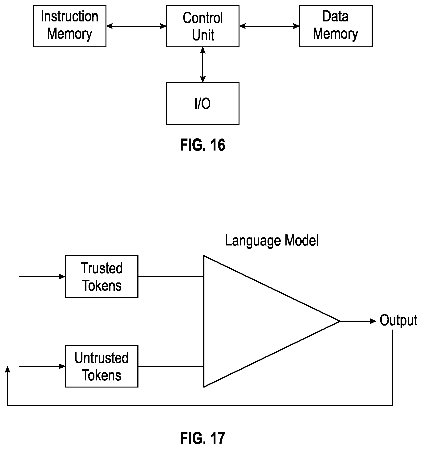 Patent US12614079 Figure 18 – Mitigation for prompt injection in A.I. models capable of accepting text input