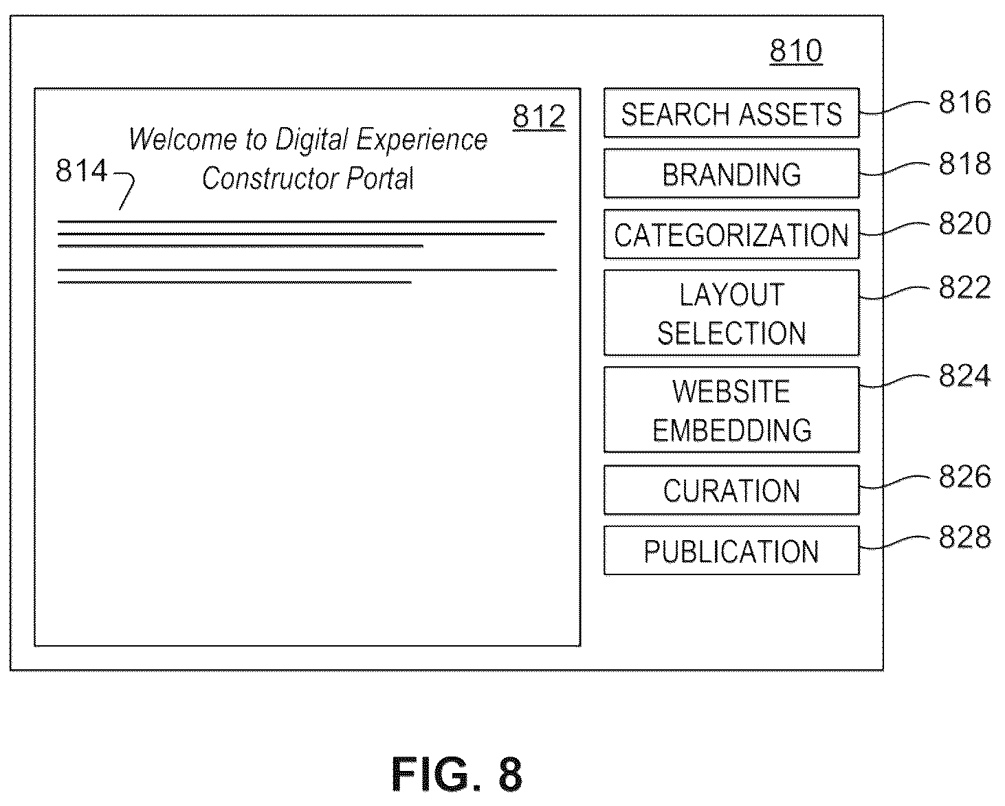 Patent US12614088 Figure 8 – Methods, systems, and apparatuses for improved content recommendations