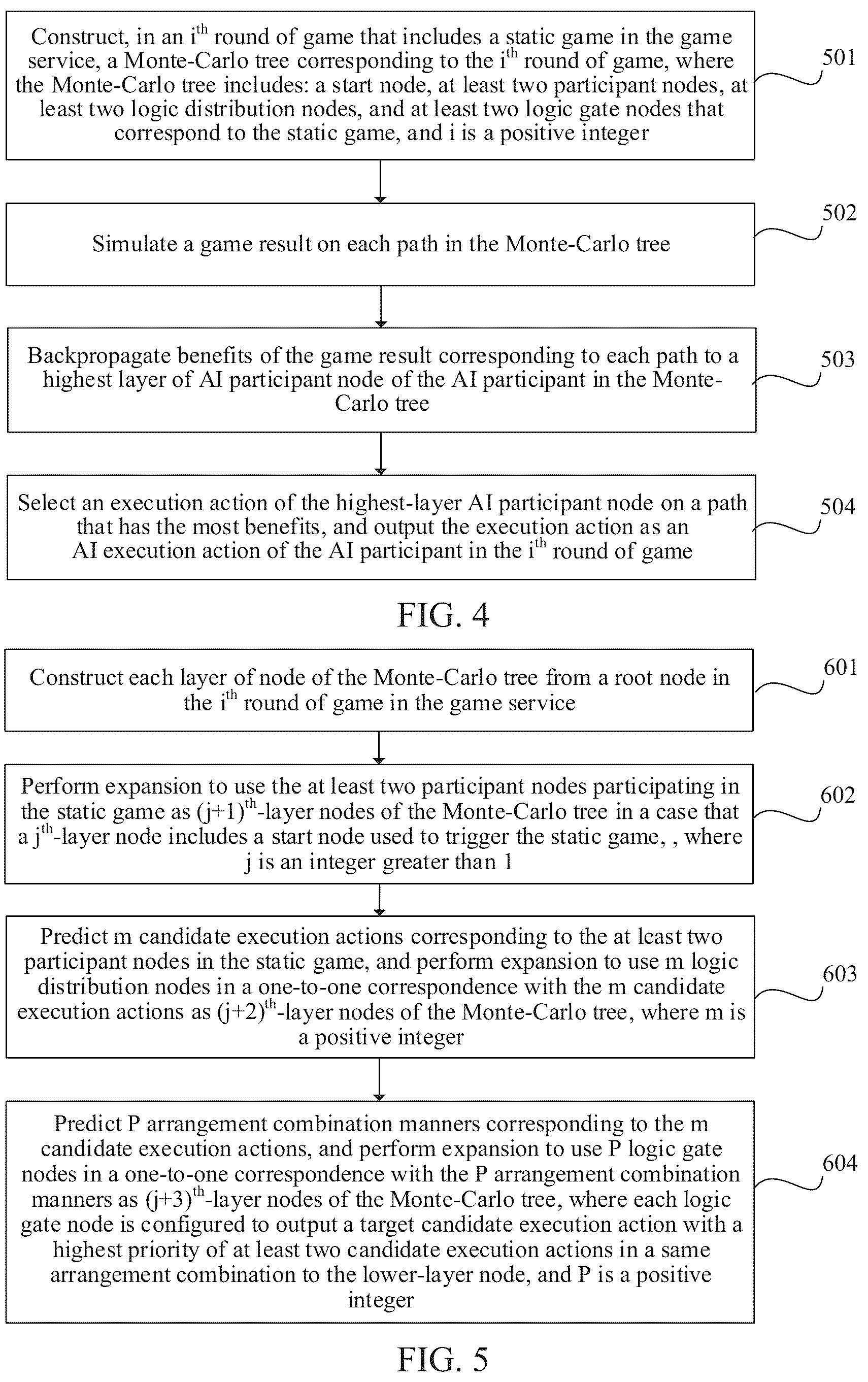 Patent US12614089 Figure 4 – Game service execution method and apparatus based on artificial intelligence, device, and medium