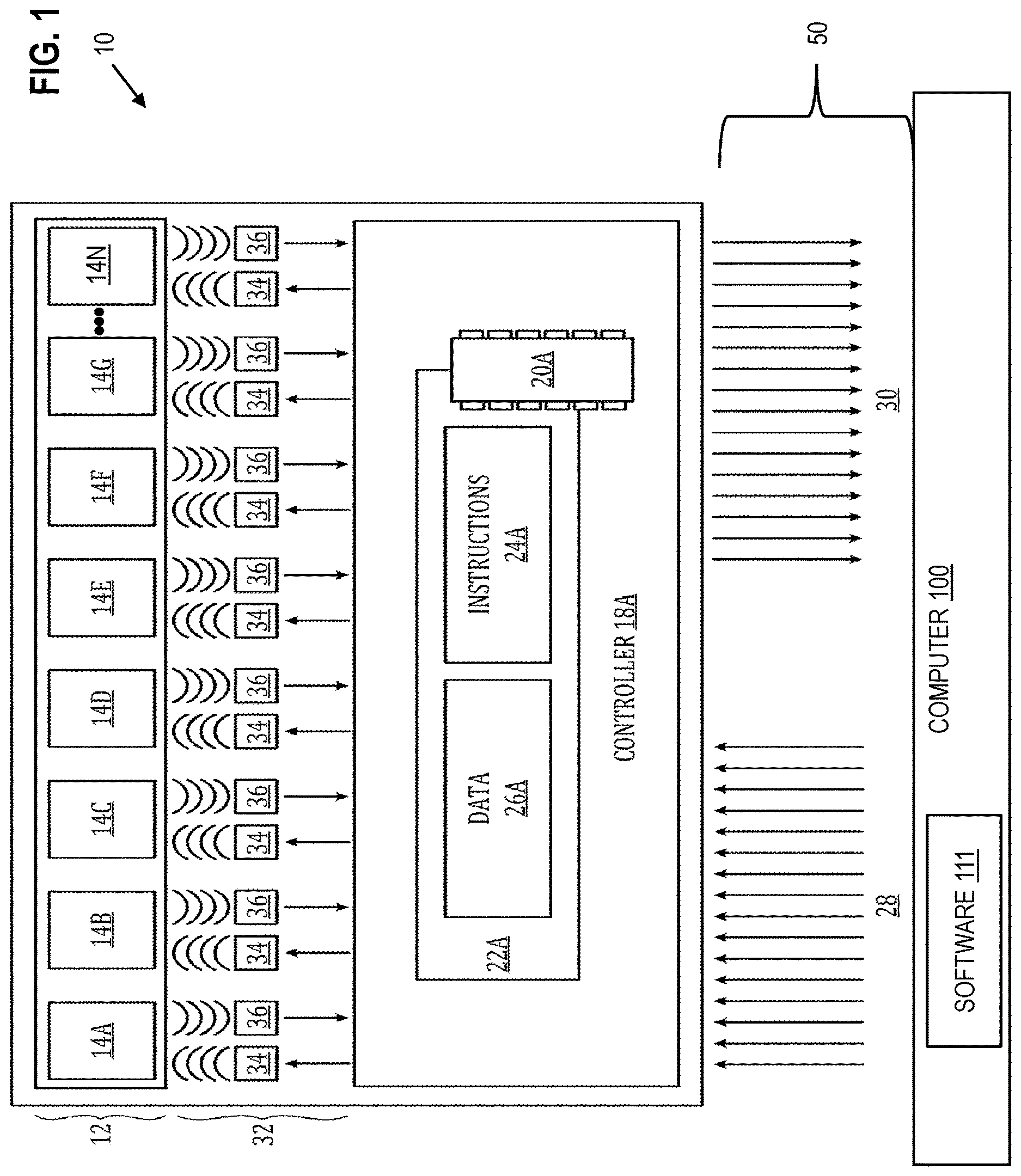 Patent US12614100 Figure 1 – Geometrically enhanced Clifford quantum computer