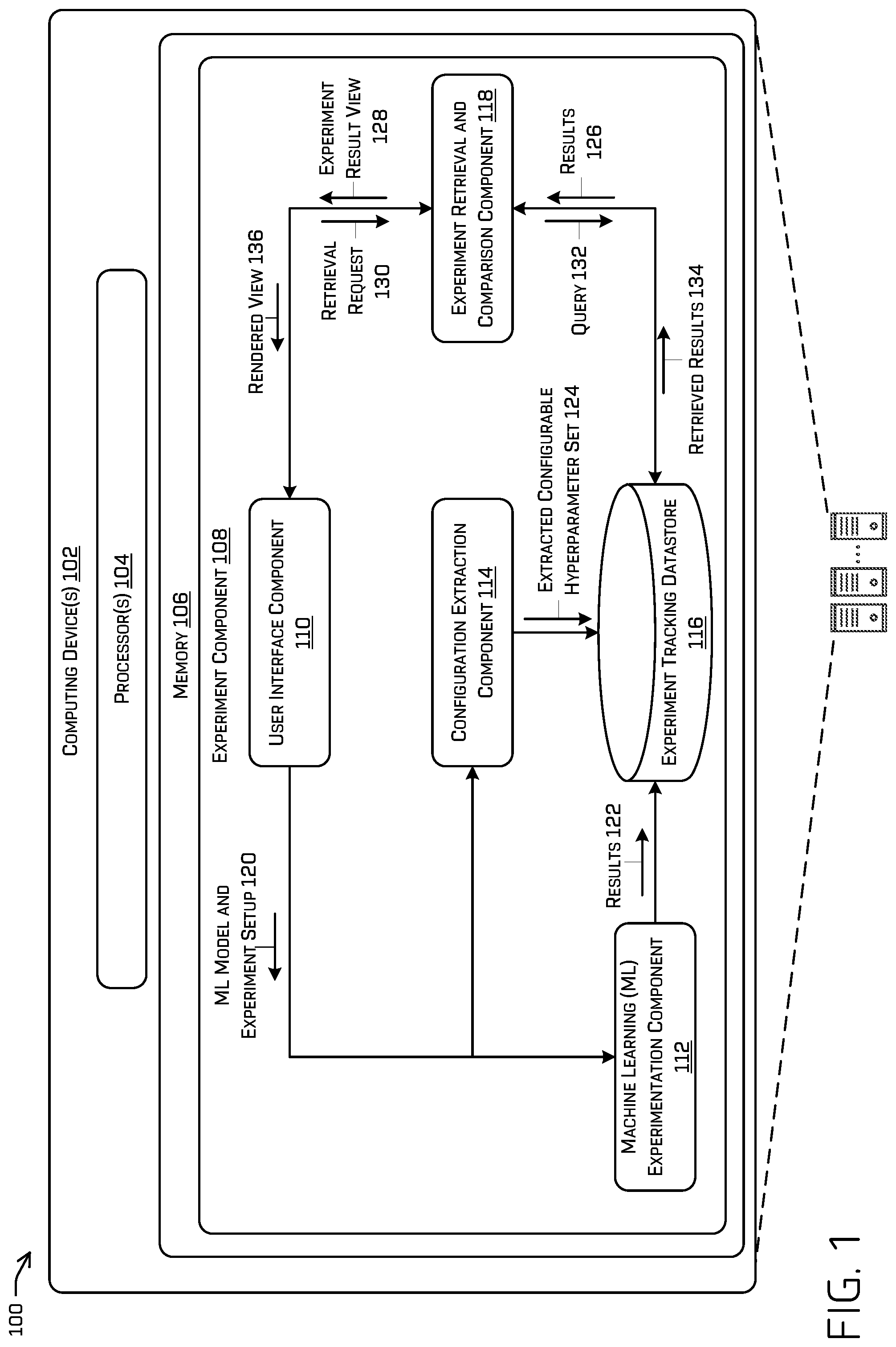 Patent US12614104 — Experiment tracking system — Figure 1