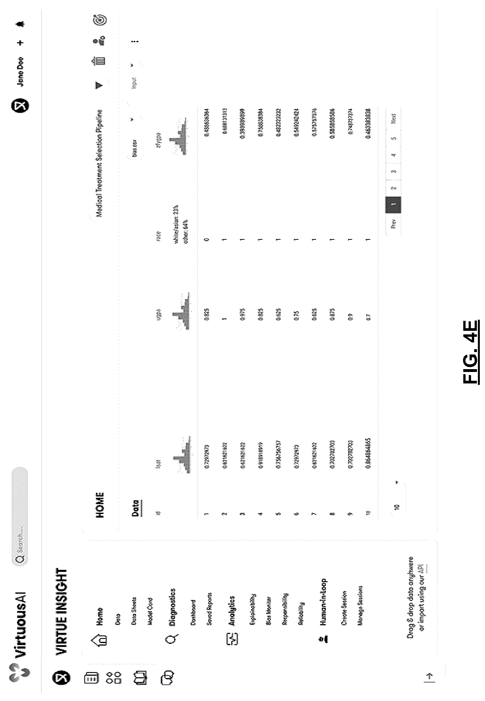 Patent US12614109 Figure 17 – AI platform with automatic analysis data and methods for use therewith