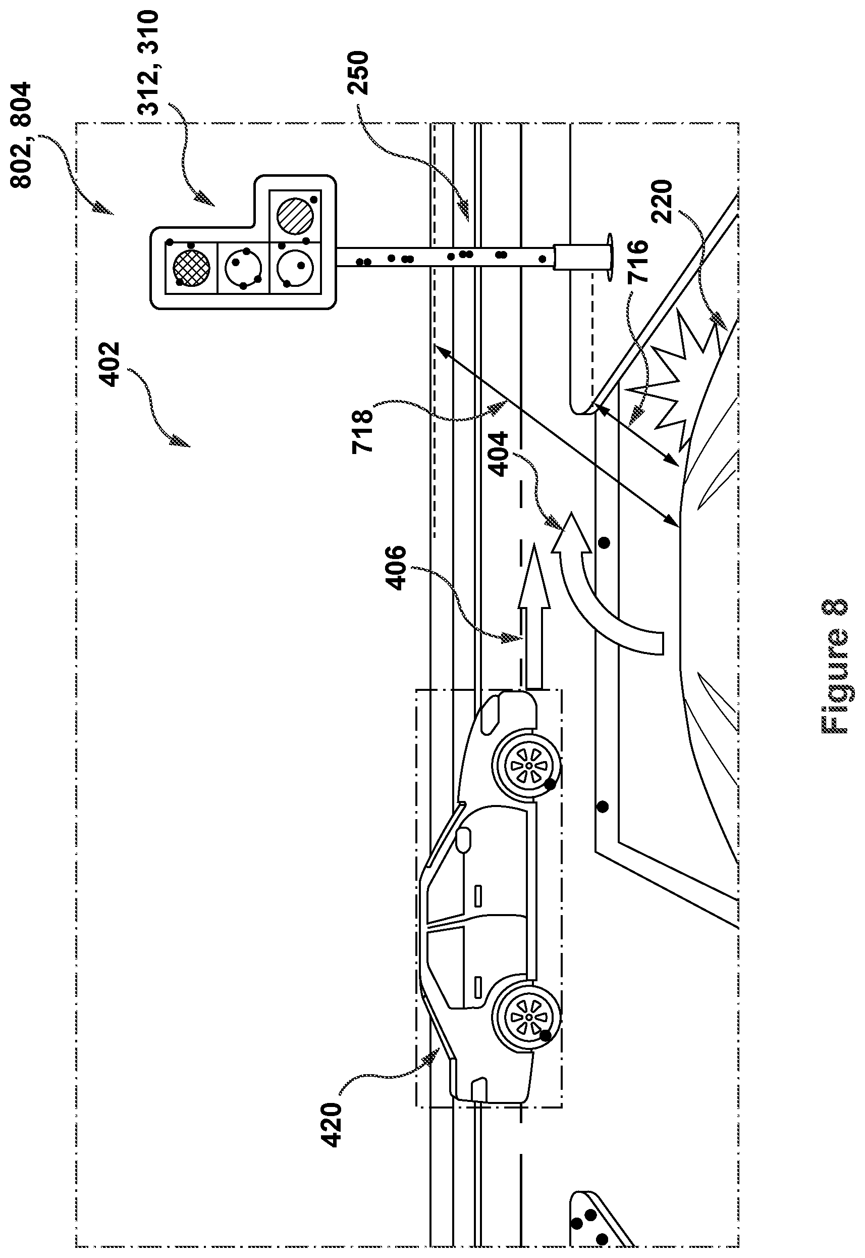 Patent US12614122 Figure 8 – Method and a system of determining LiDAR data degradation degree