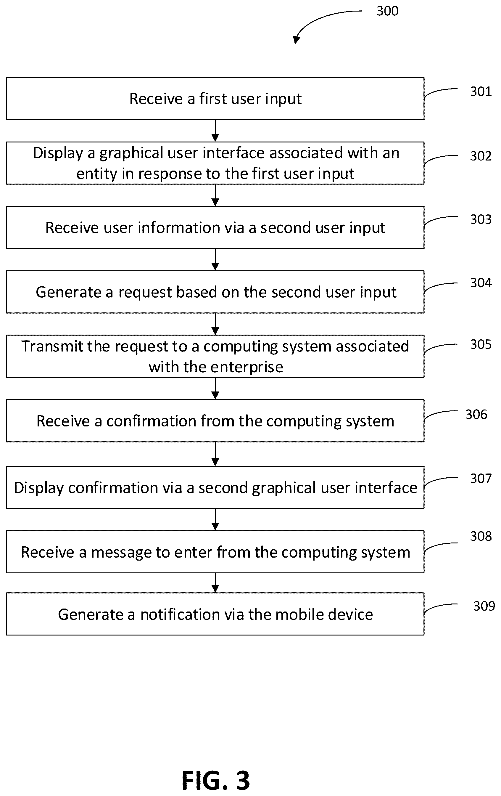 Patent US12614129 Figure 3 – Systems and methods for digital check in at a store location