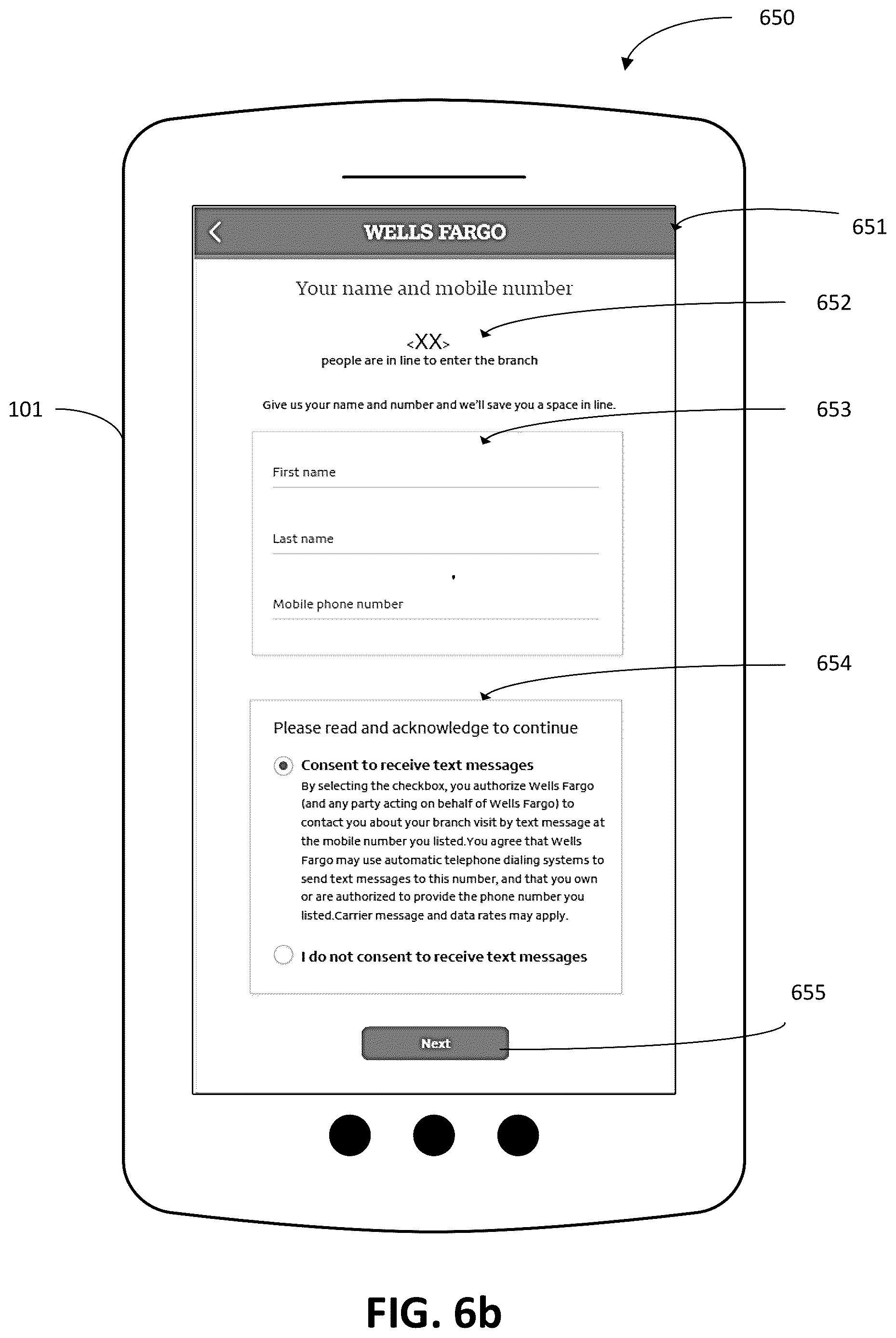 Patent US12614129 Figure 7 – Systems and methods for digital check in at a store location