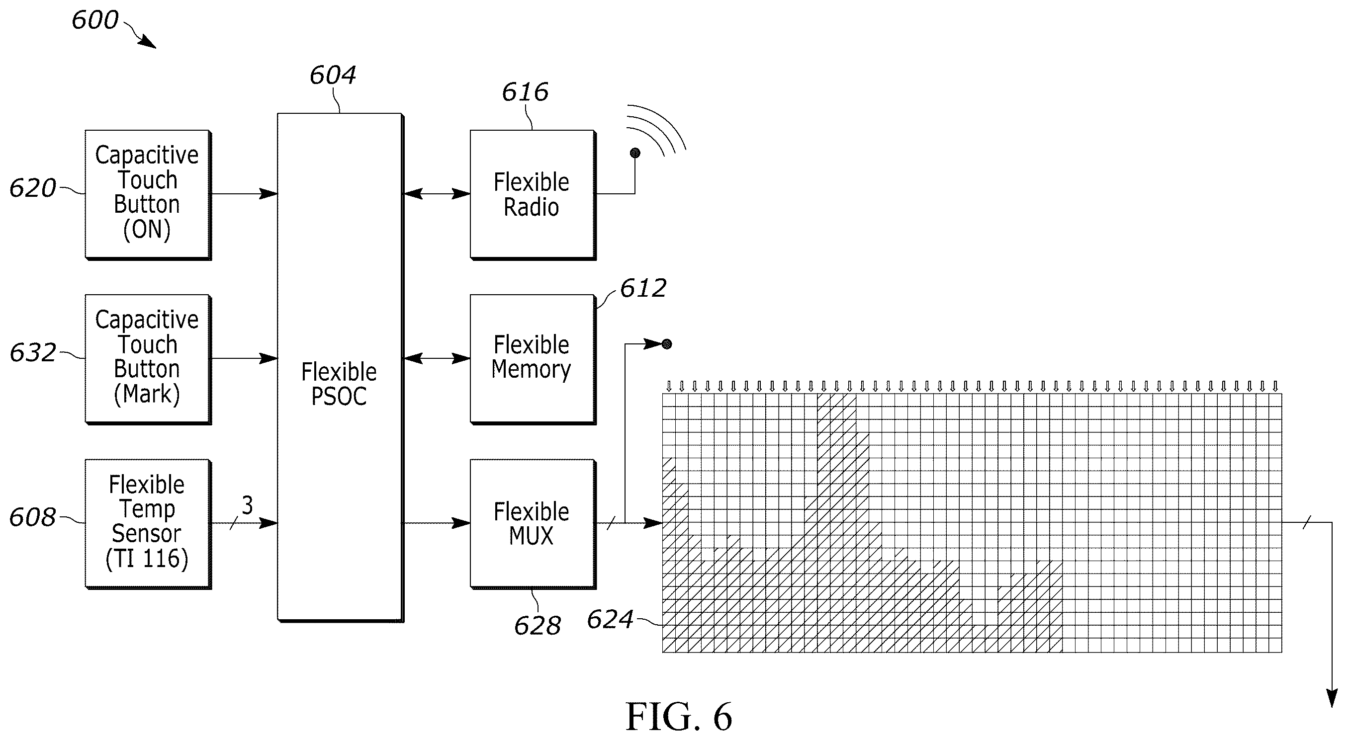 Patent US12614143 Figure 7 – Flexible time-temperature sensing label system