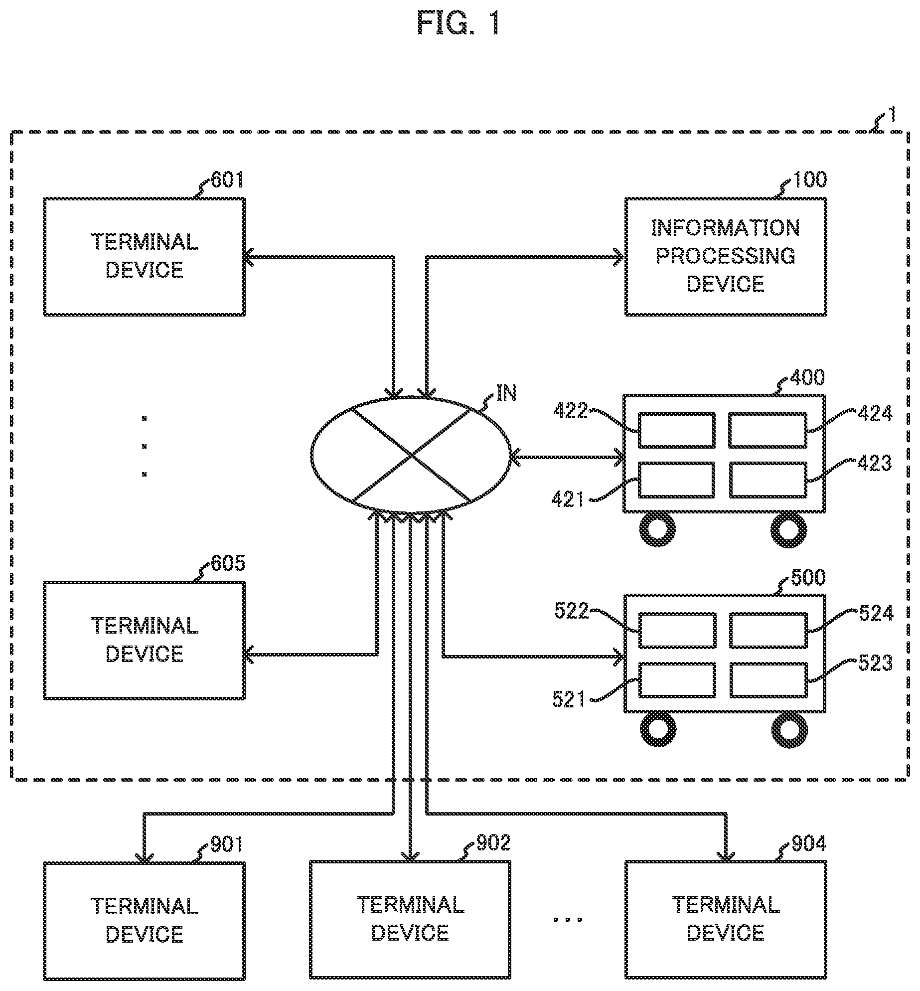 Patent US12614144 Figure 1 – Information processing system, information processing device, and method