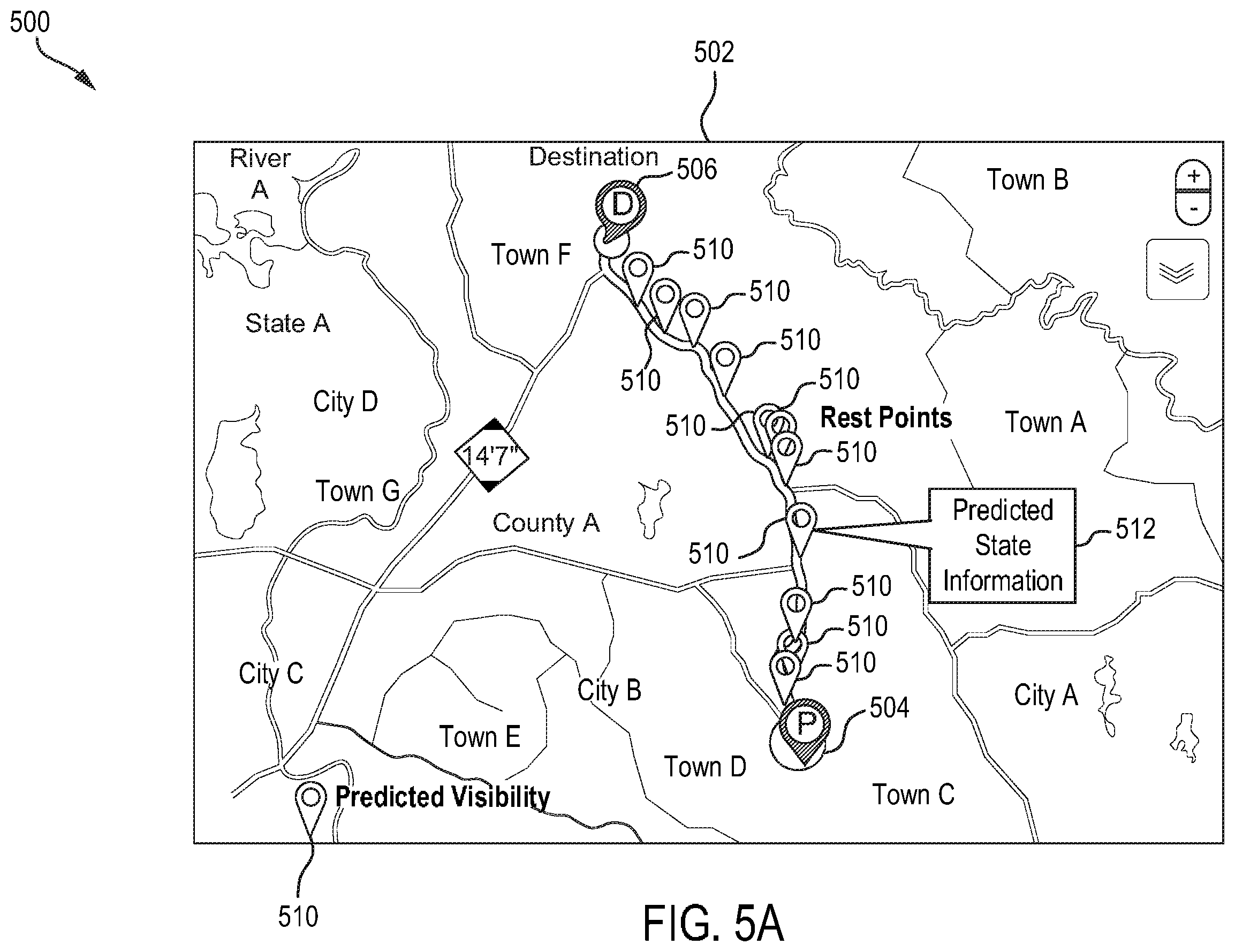 Patent US12614145 Figure 5 – Supply chain visibility platform