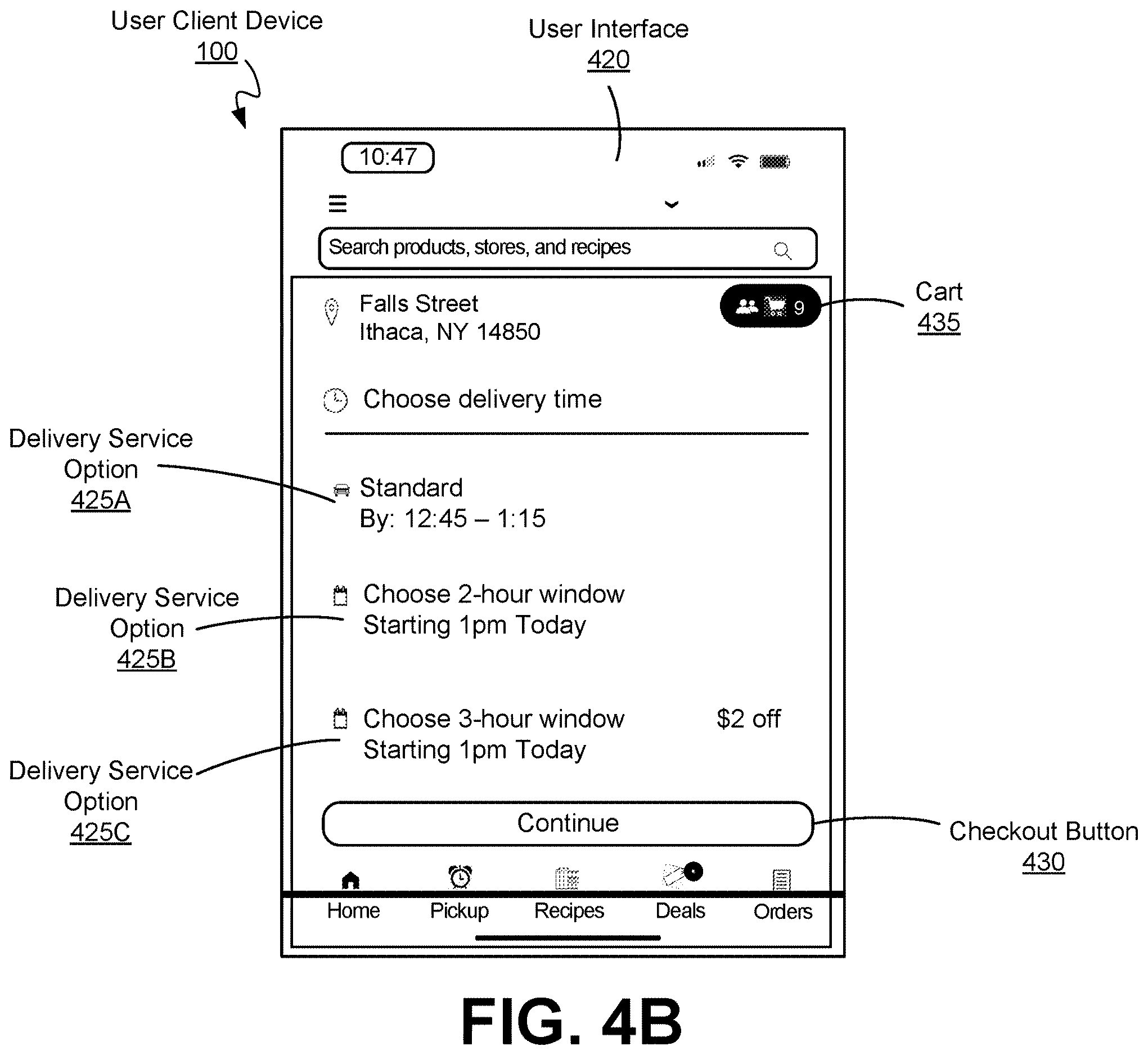 Patent US12614146 Figure 5 – Machine learning prediction of late deliveries of orders placed with an online system