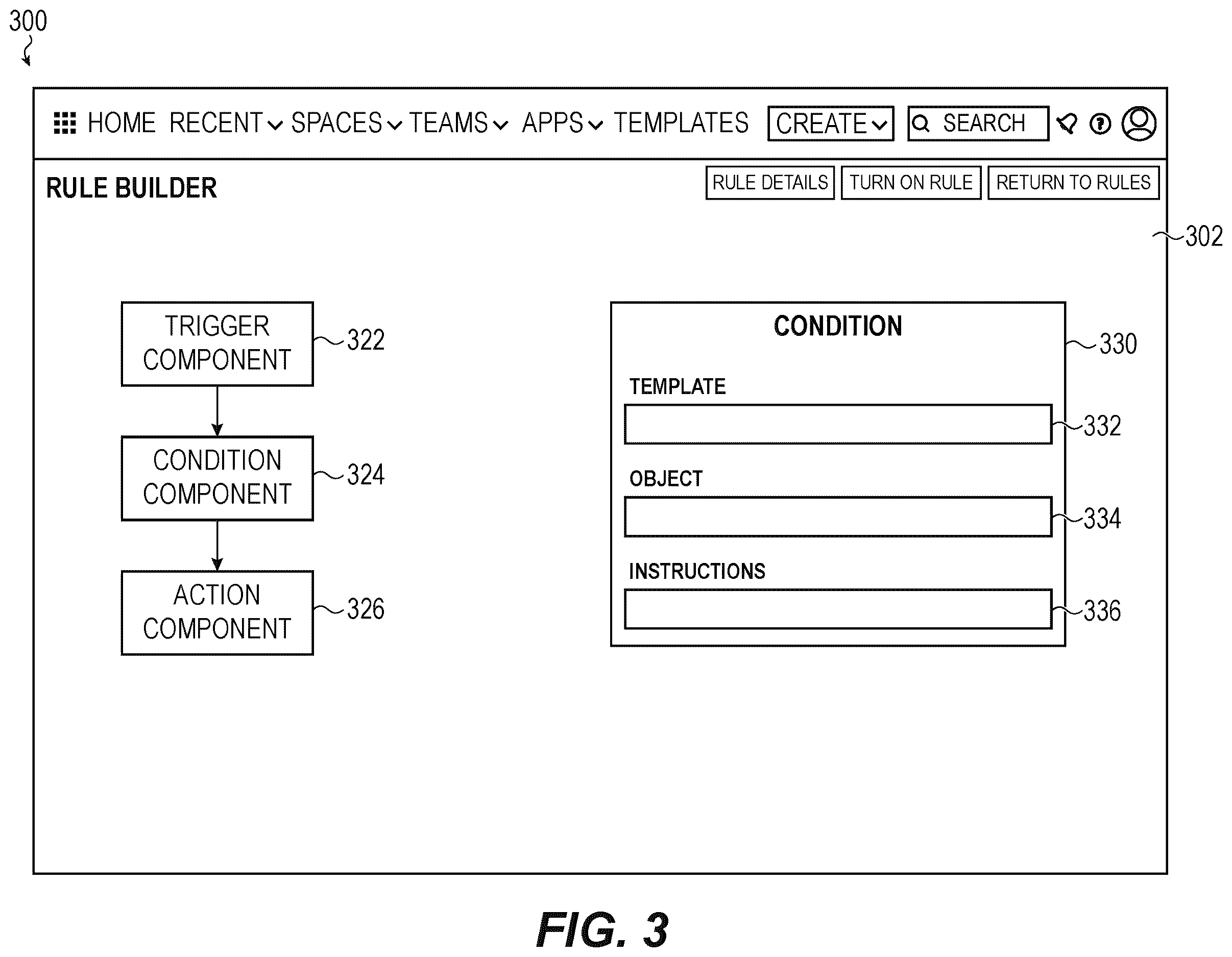Patent US12614151 Figure 3 – Automated content assessment for collaboration platforms