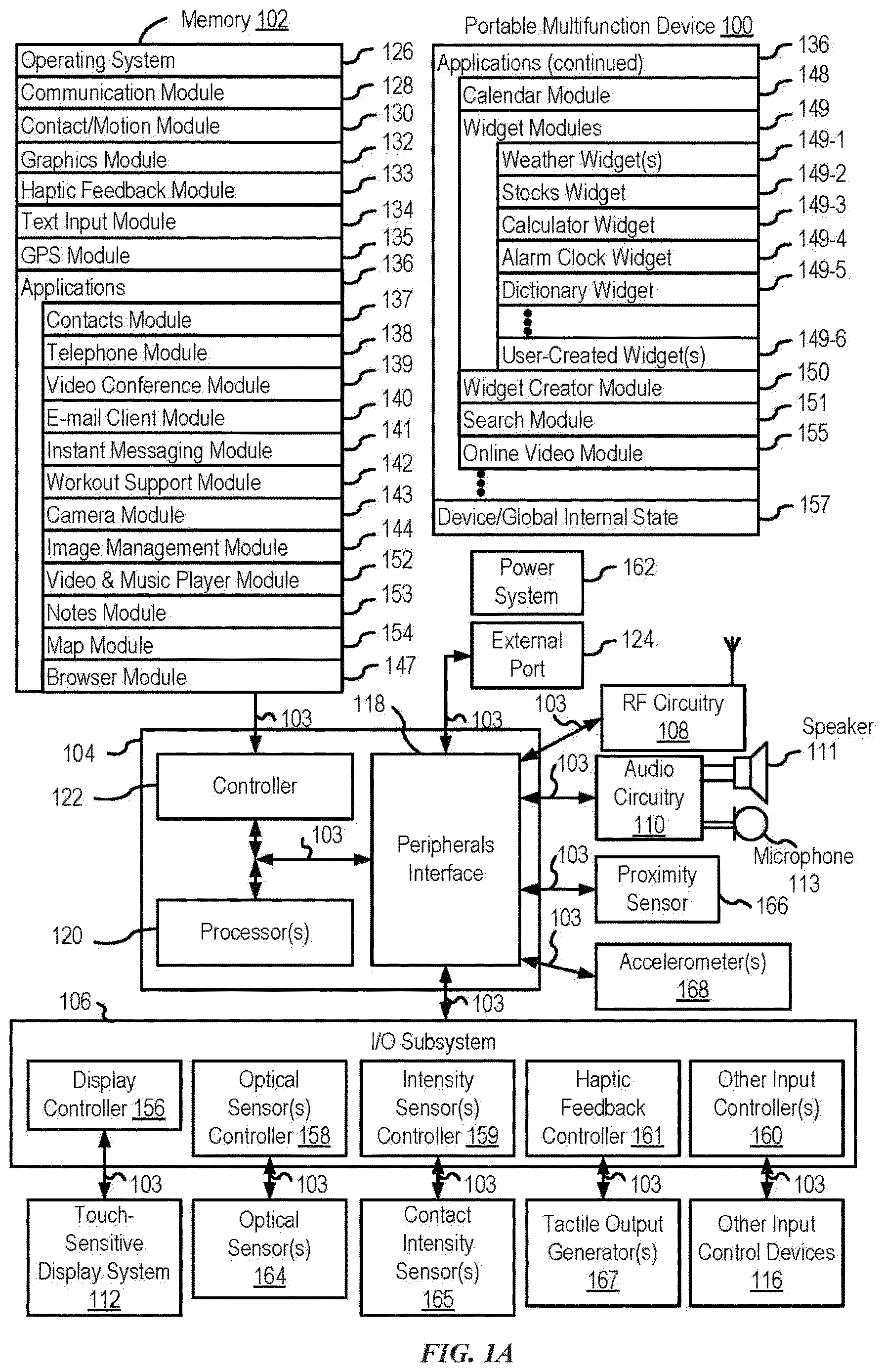 Patent US12614153 Figure 1 – Business messaging interface