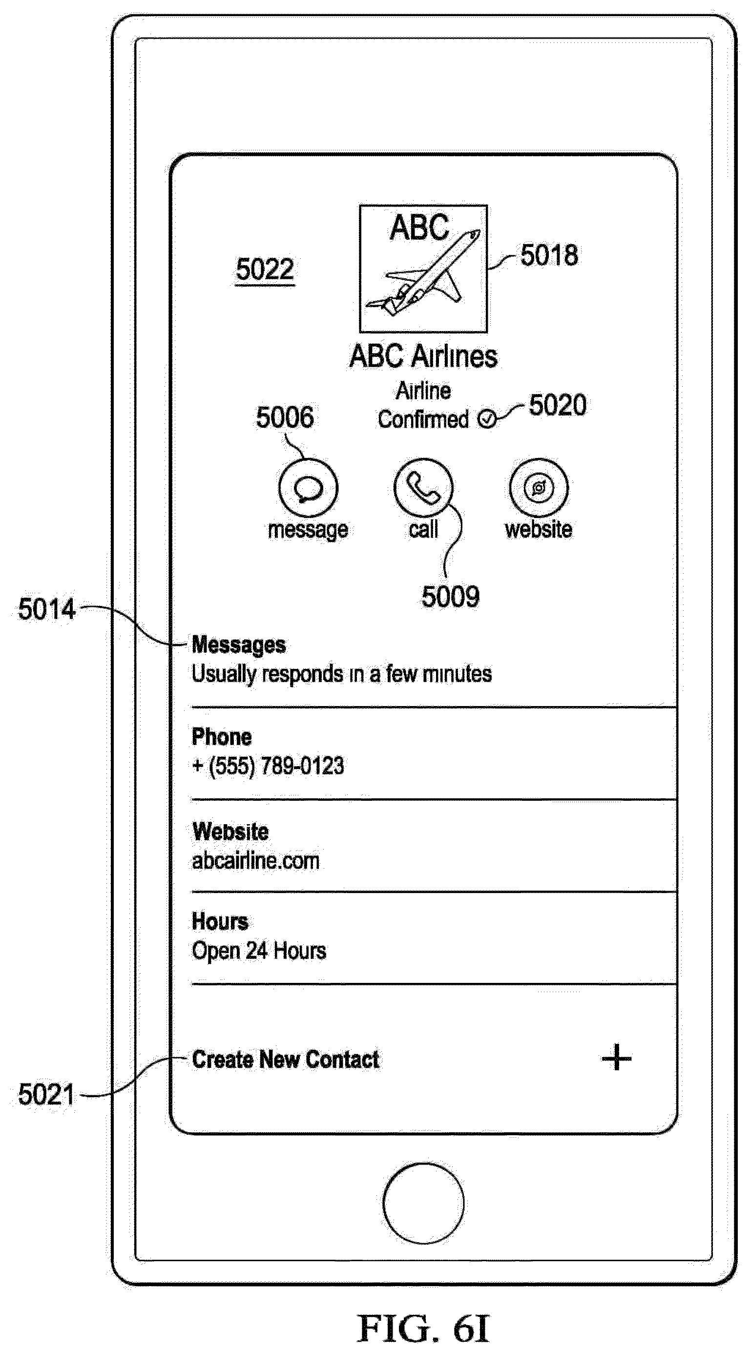 Patent US12614153 Figure 17 – Business messaging interface