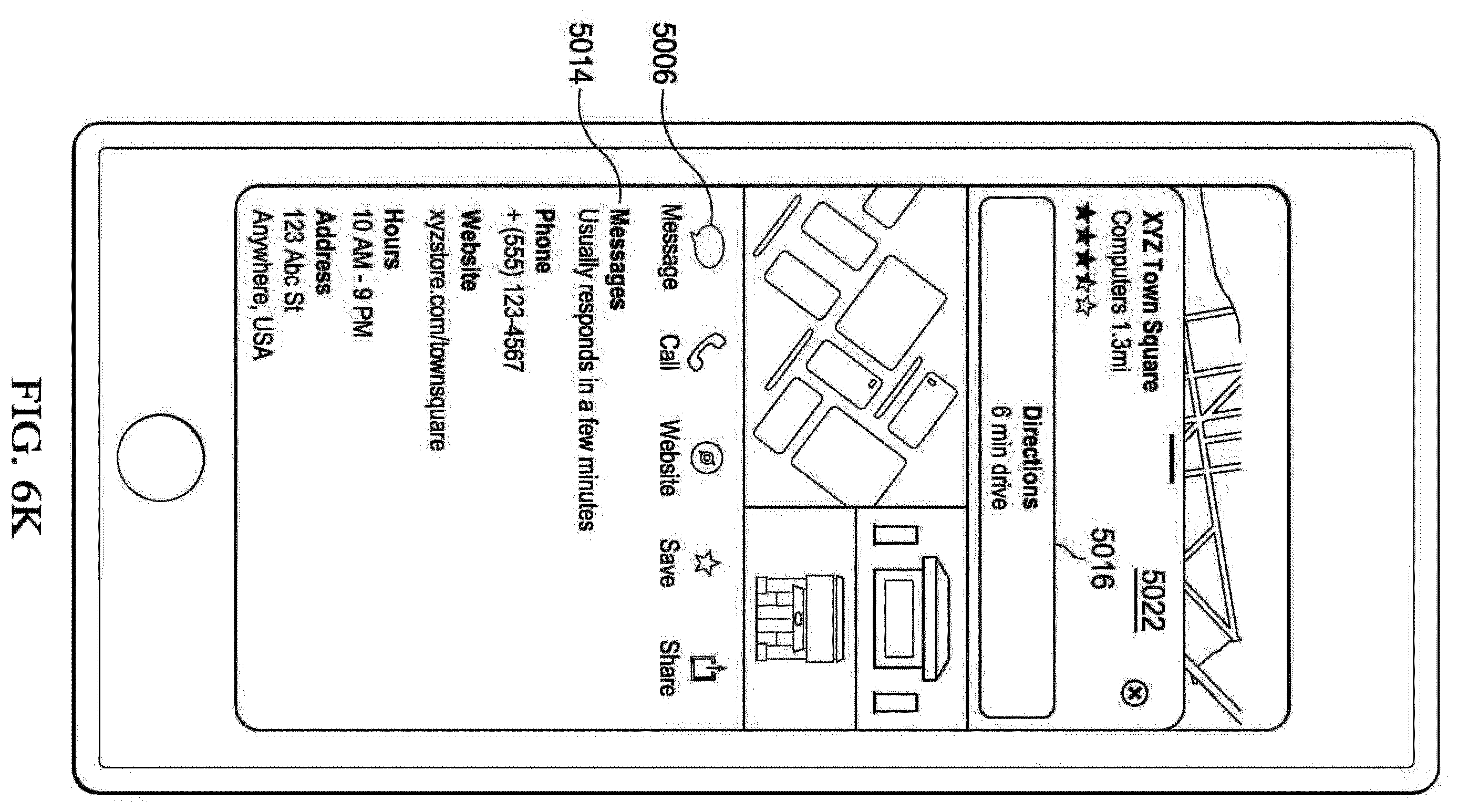 Patent US12614153 Figure 19 – Business messaging interface