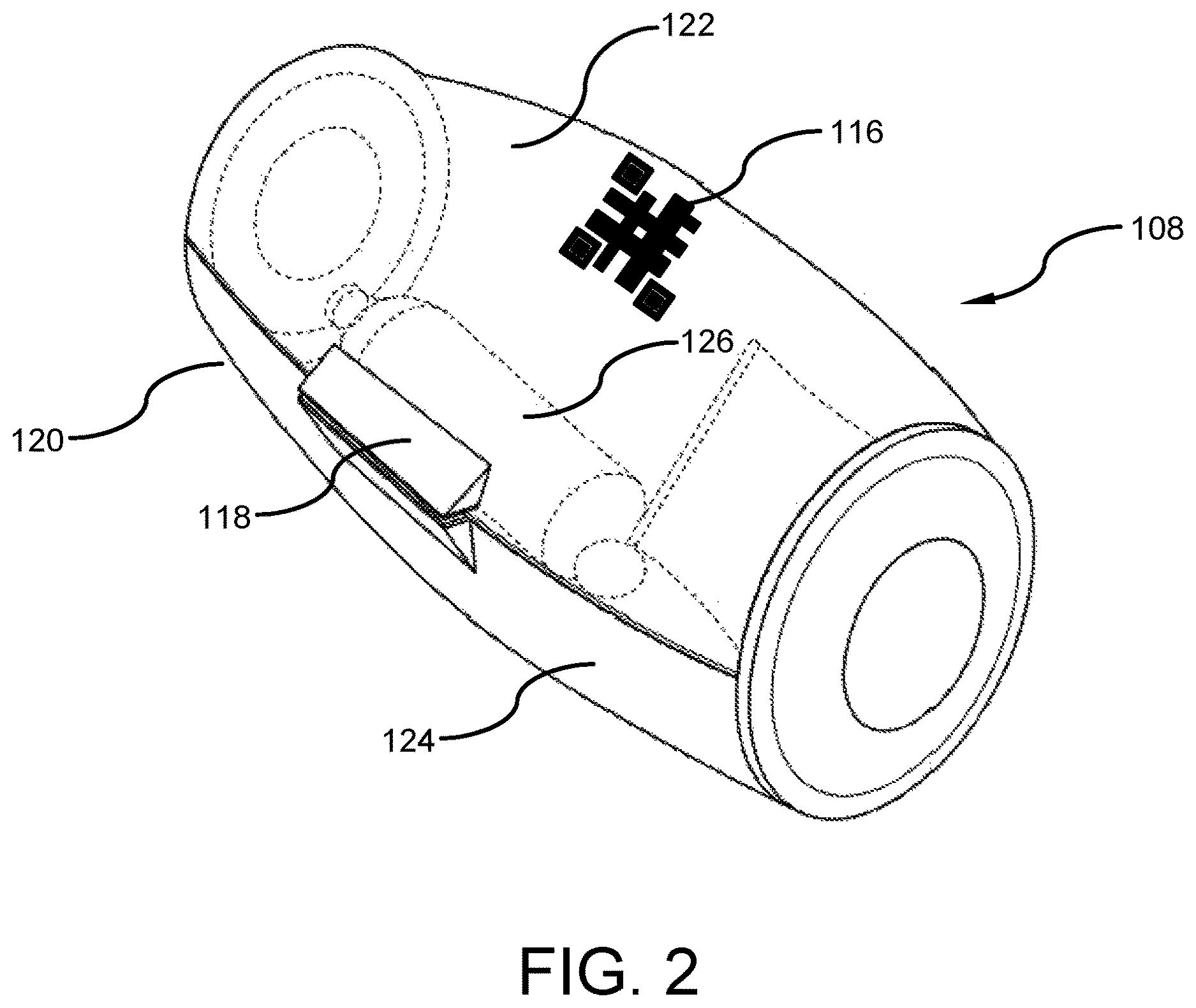 Patent US12614163 Figure 2 – Pneumatic payment system for gas stations and method of use