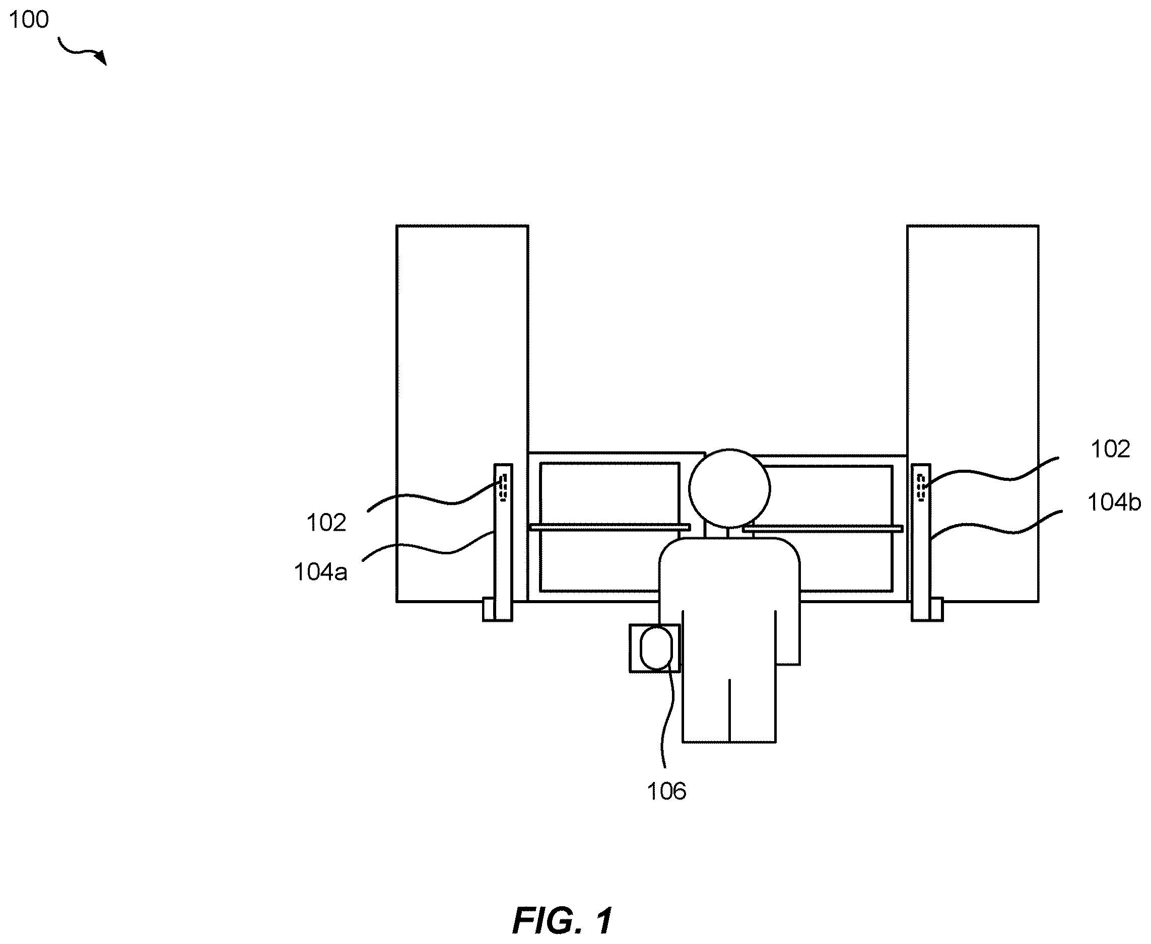 Patent US12614166 Figure 1 – Method and system for self-checkout in a retail environment