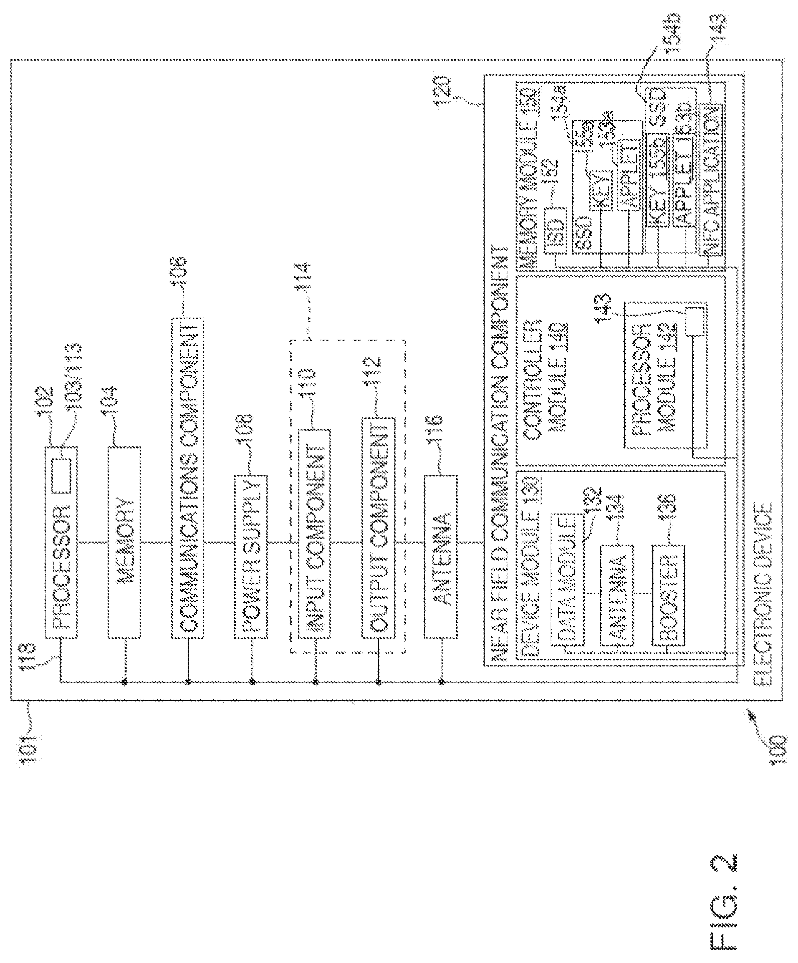 Patent US12614172 Figure 3 – Multi-path communication of electronic device secure element data for online payments
