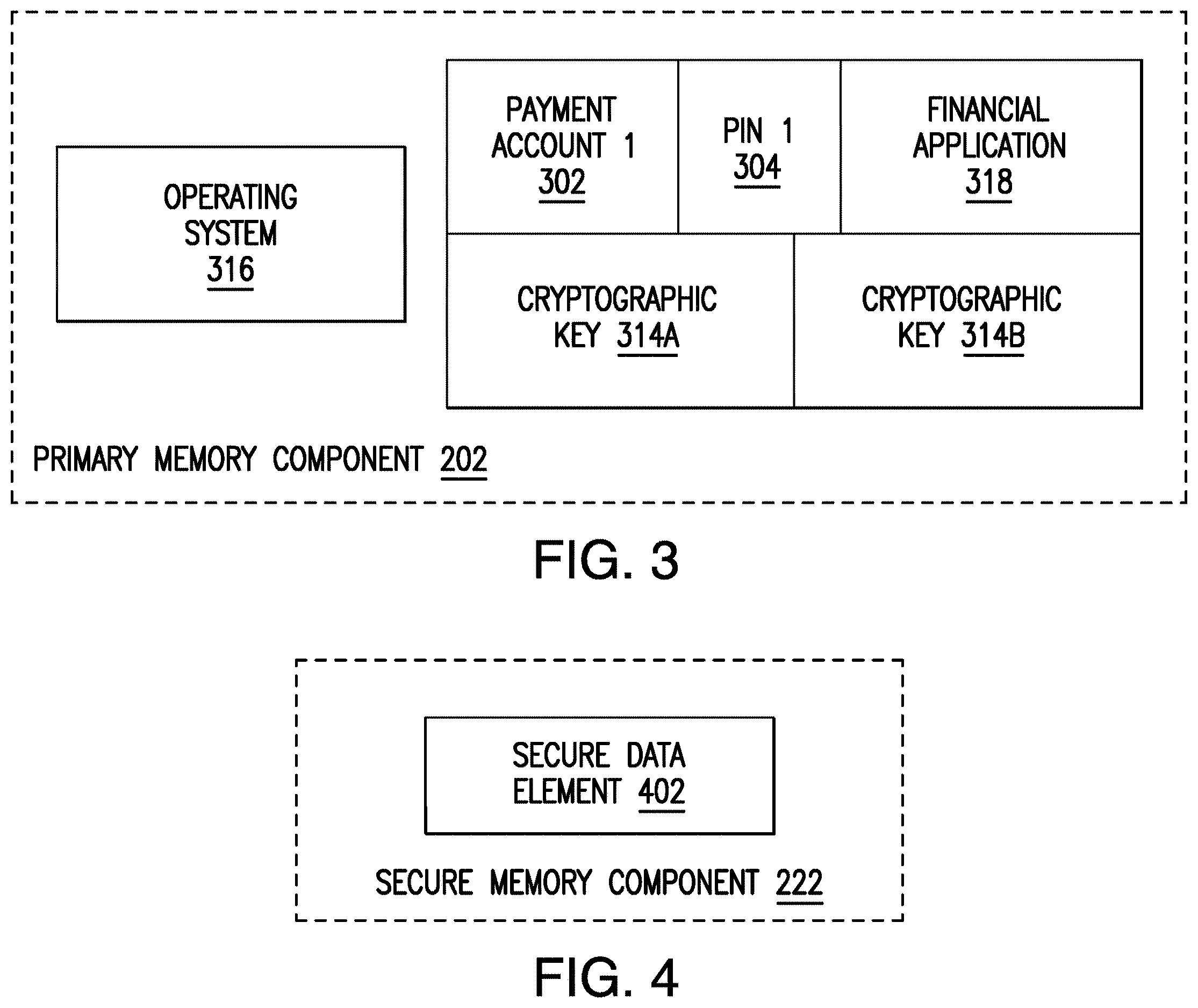 Patent US12614184 Figure 3 – Extra security element on cards to protect against fraud