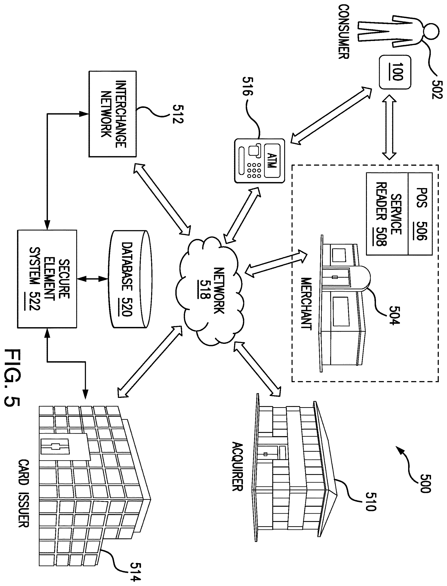 Patent US12614184 Figure 4 – Extra security element on cards to protect against fraud