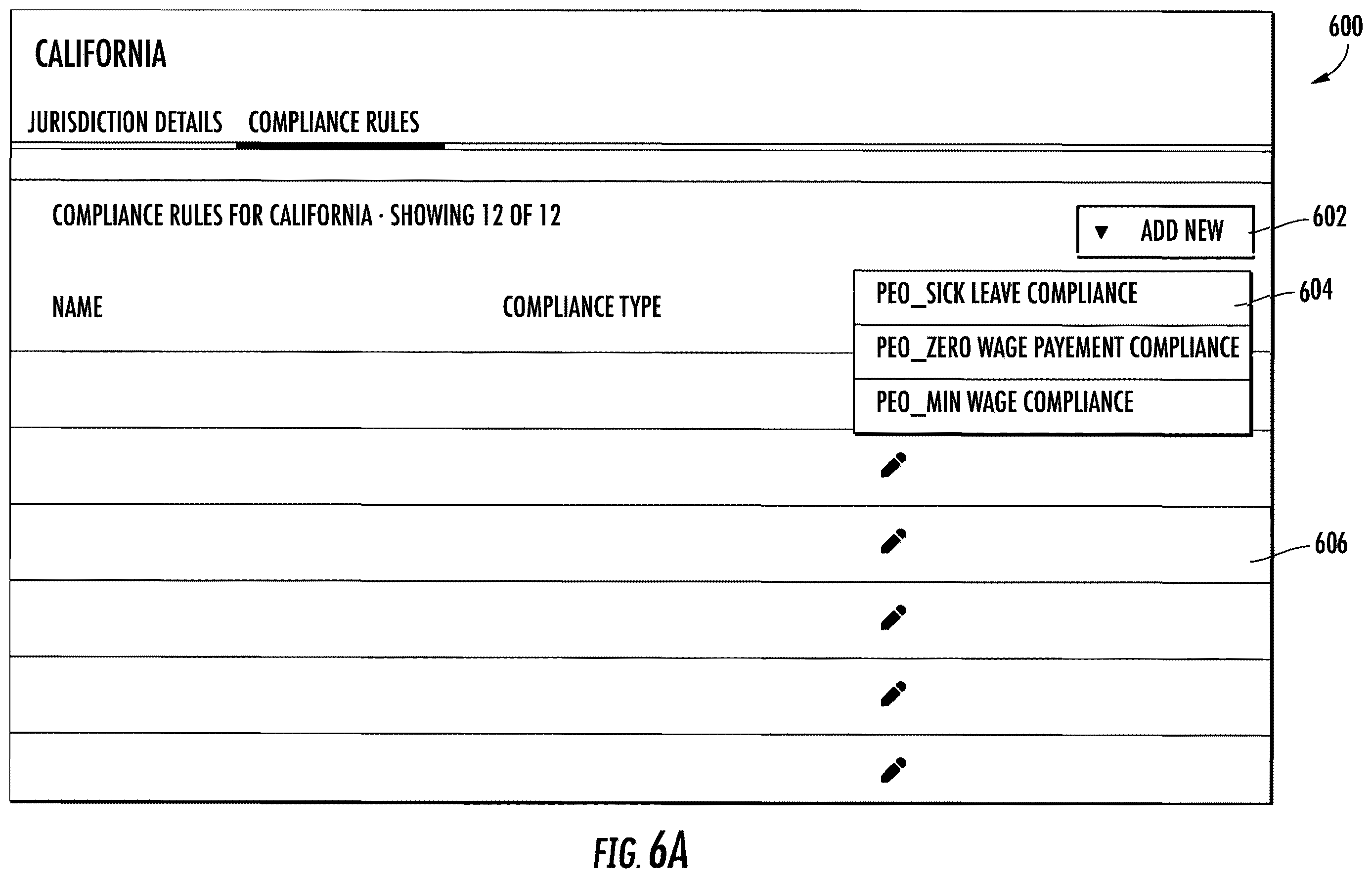 Patent US12614194 Figure 7 – Compliance evaluation system for an organization