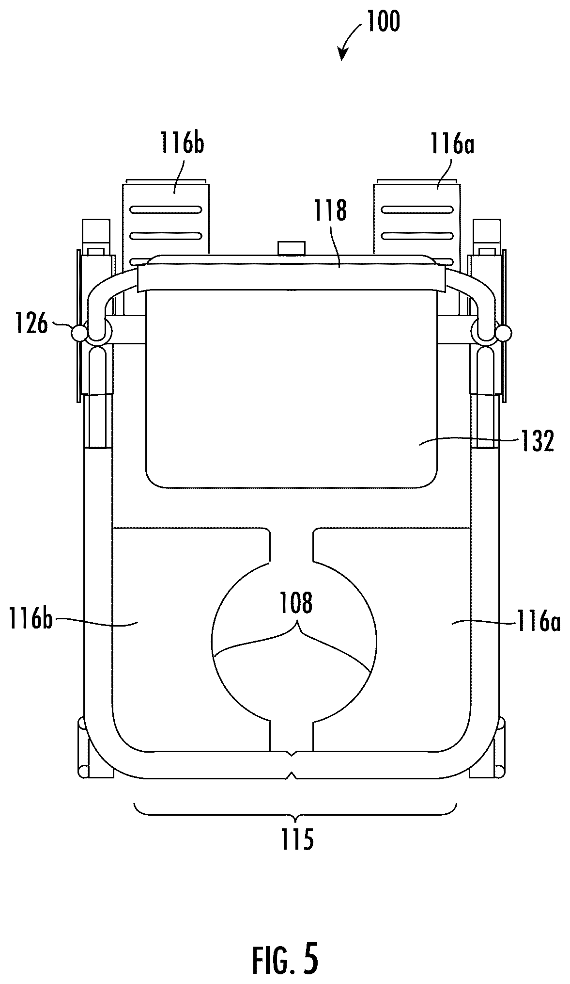 Patent US12614199 Figure 5 – Motorized lifting and transfer chair