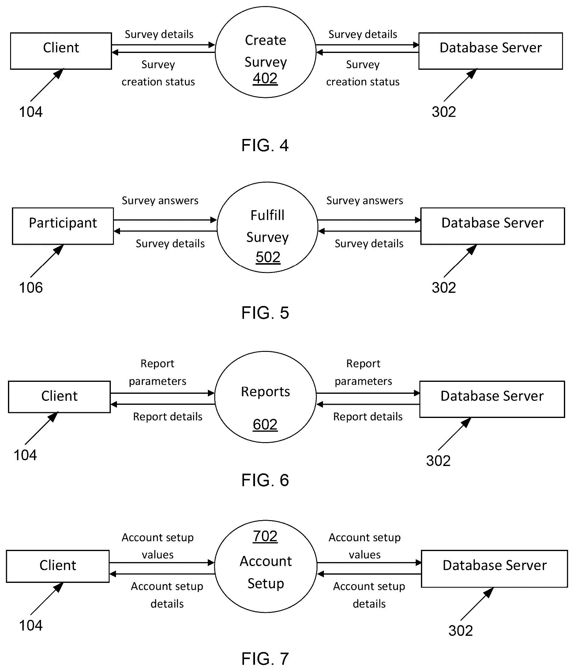 Patent US12614202 Figure 4 – Parameters for generating an automated survey