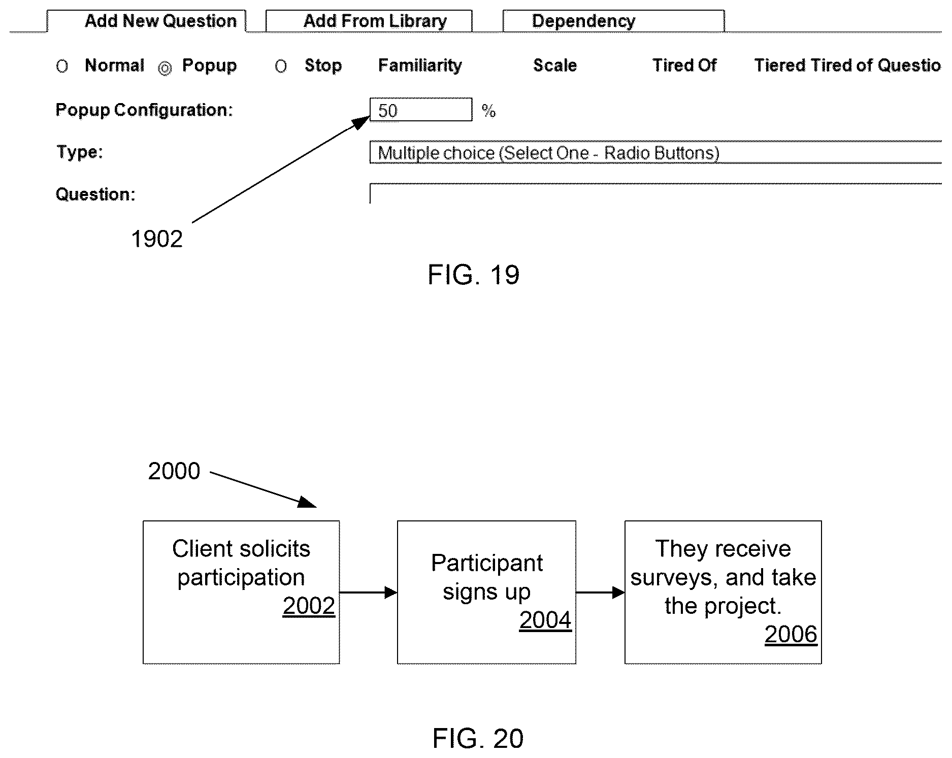Patent US12614202 Figure 12 – Parameters for generating an automated survey