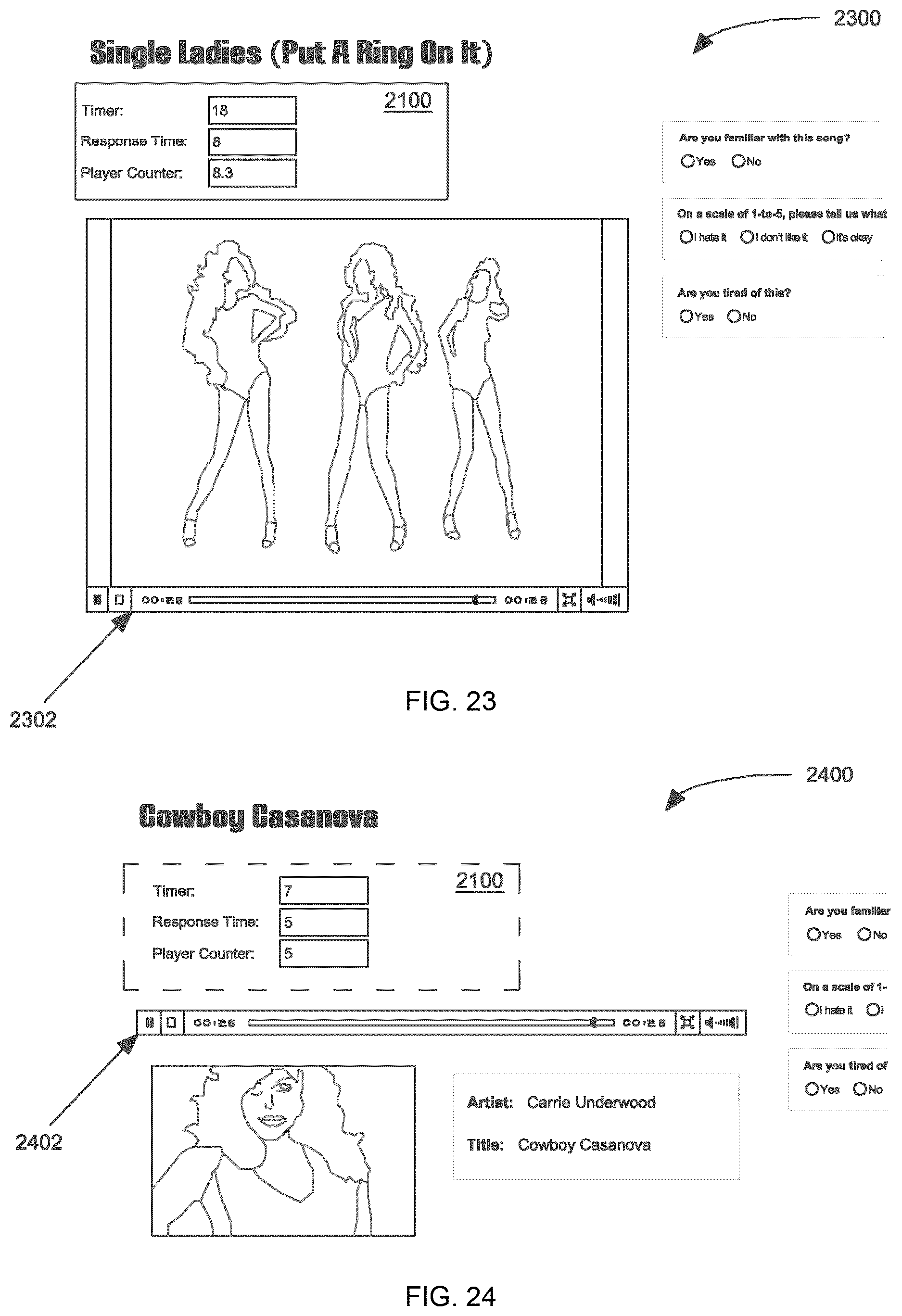 Patent US12614202 Figure 14 – Parameters for generating an automated survey