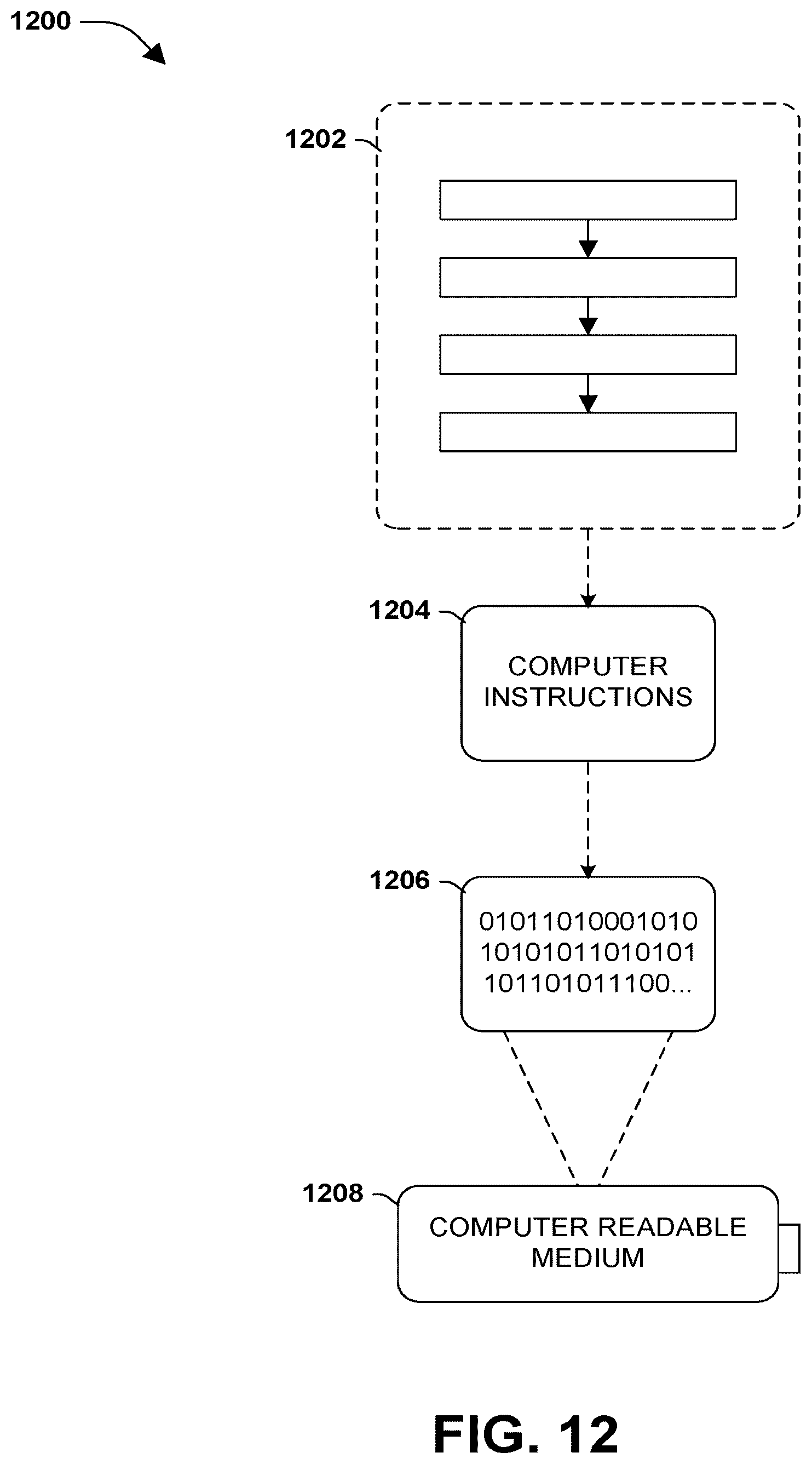 Patent US12614205 Figure 12 – Banking interface