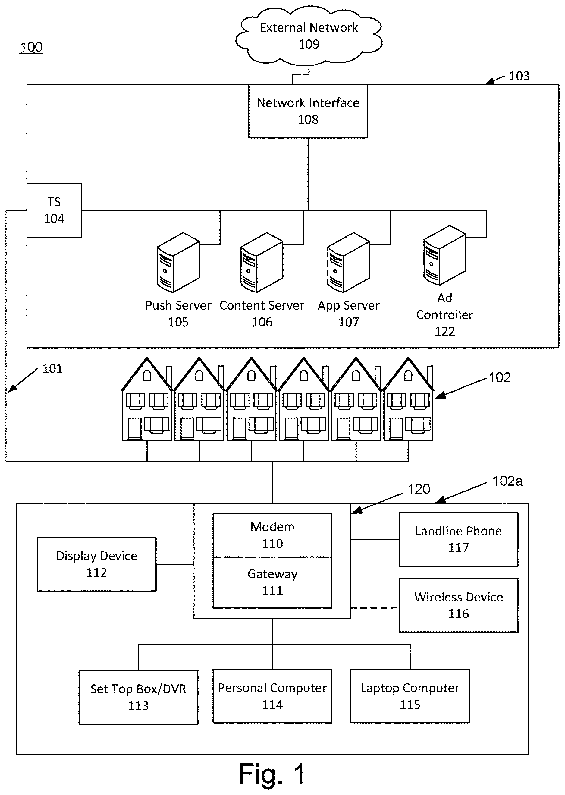 Patent US12614207 Figure 1 – Updating a display screen