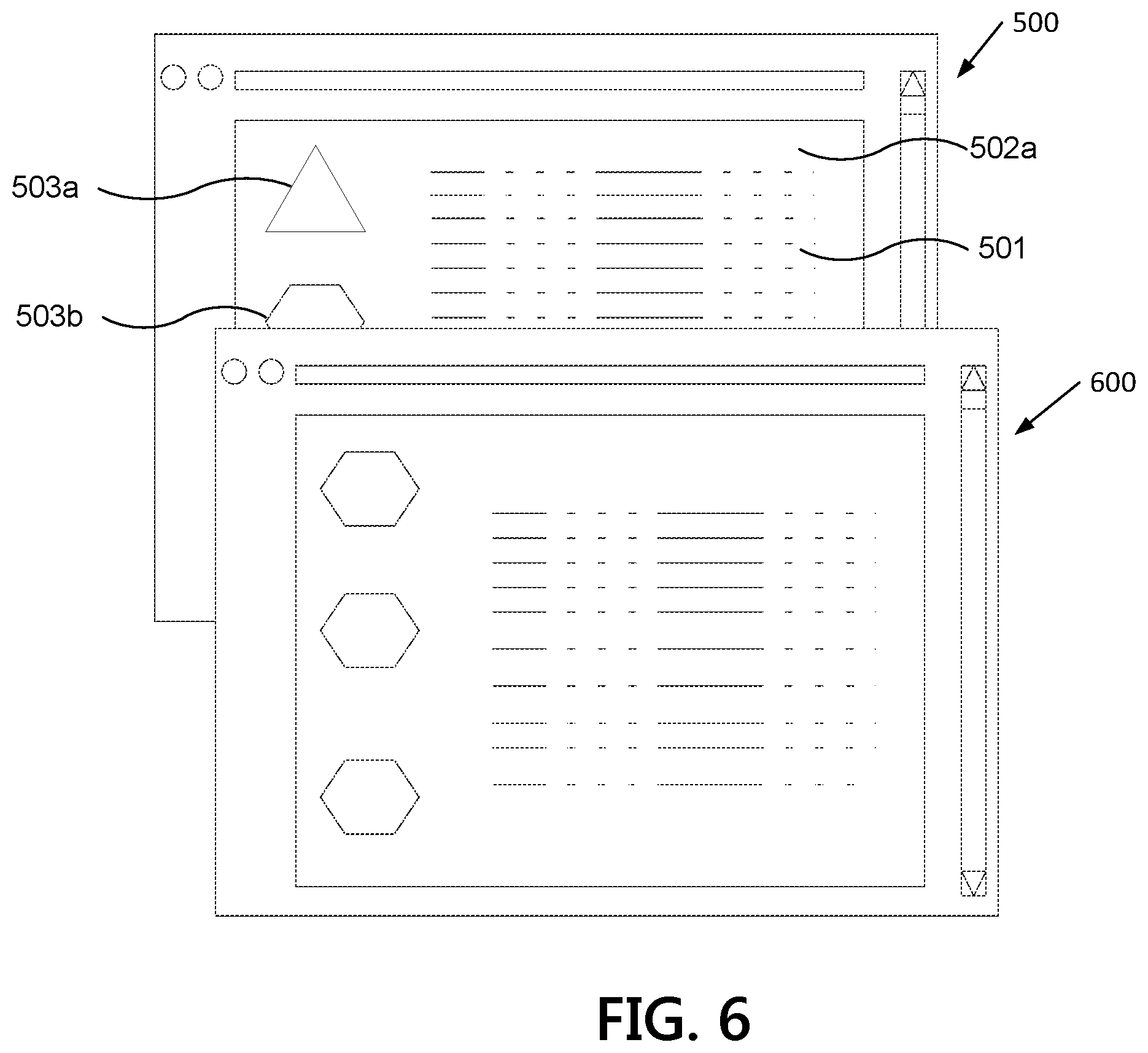 Patent US12614207 Figure 6 – Updating a display screen