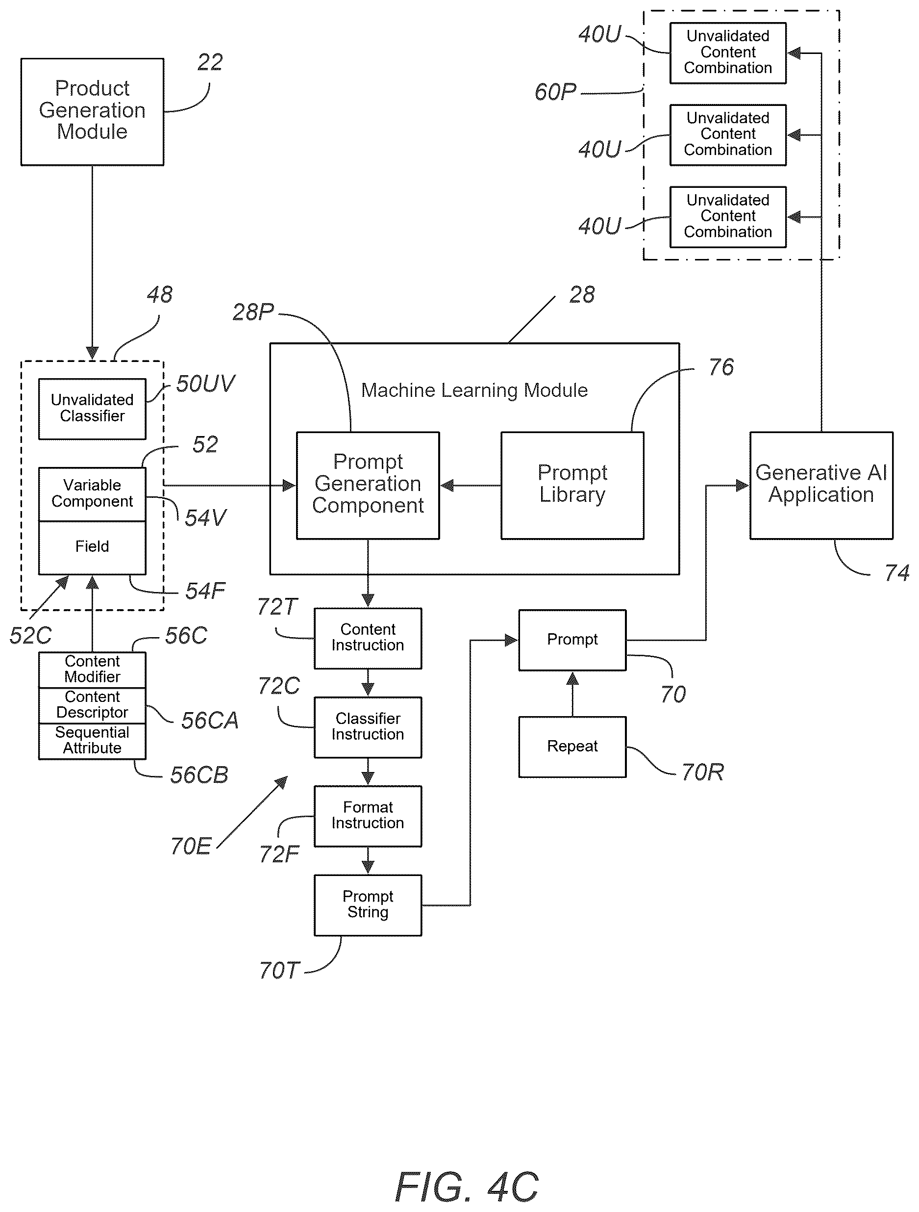 Patent US12614213 Figure 18 – Digital content generation and refinement platform