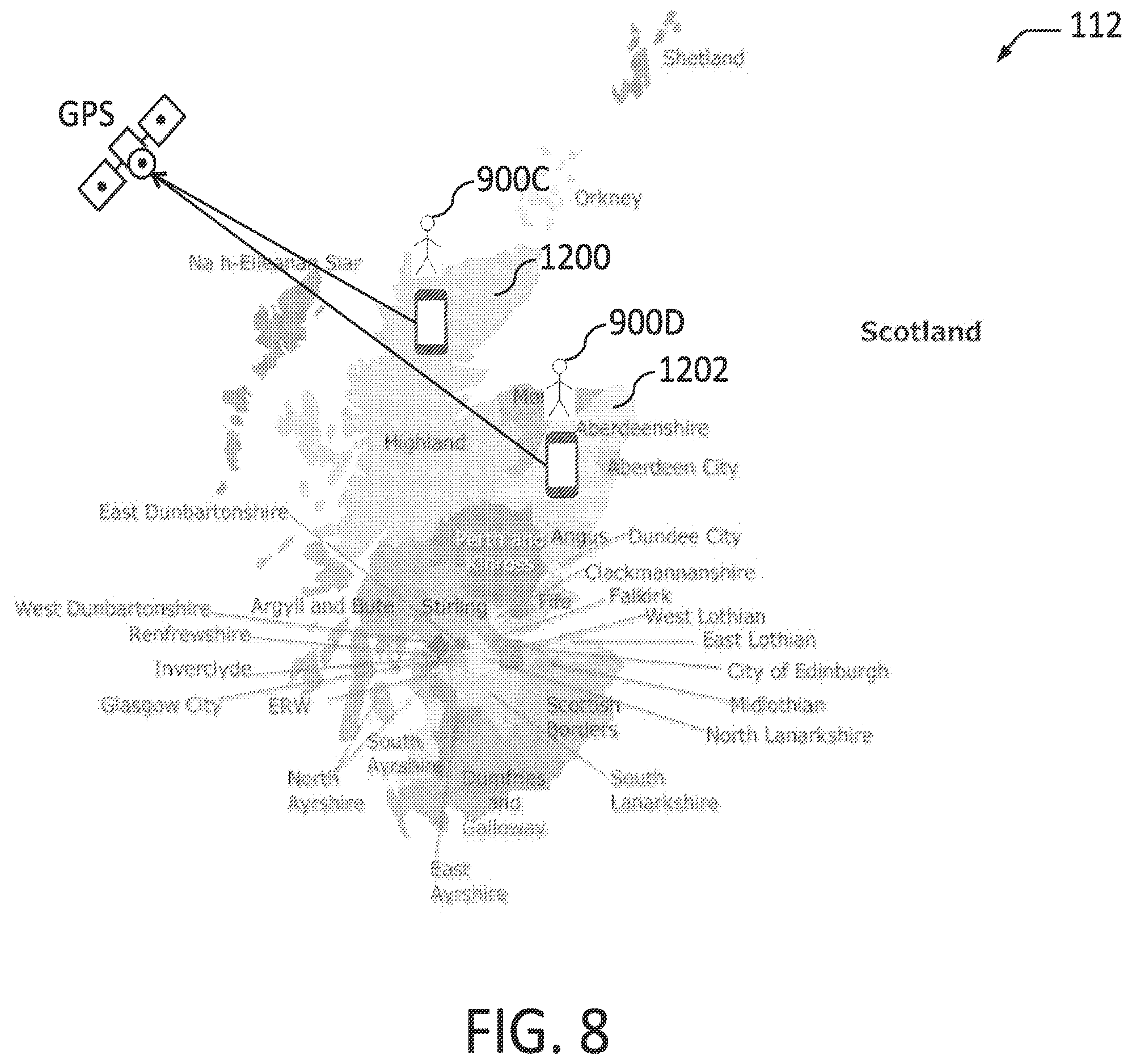 Patent US12614214 Figure 8 – Dynamic promotional layout management and distribution rules