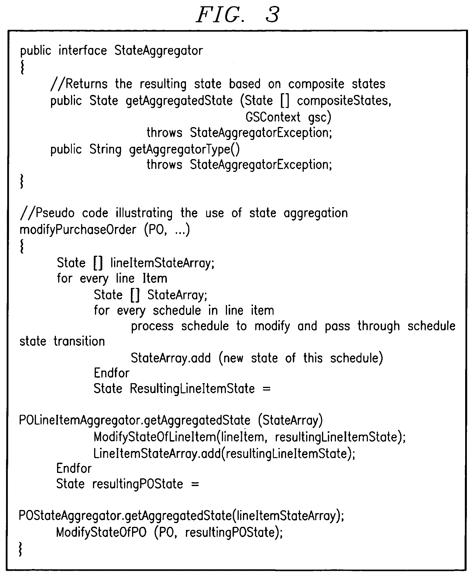 Patent US12614215 Figure 2 – Customizable state machine and state aggregation technique for processing collaborative and transactional business objects