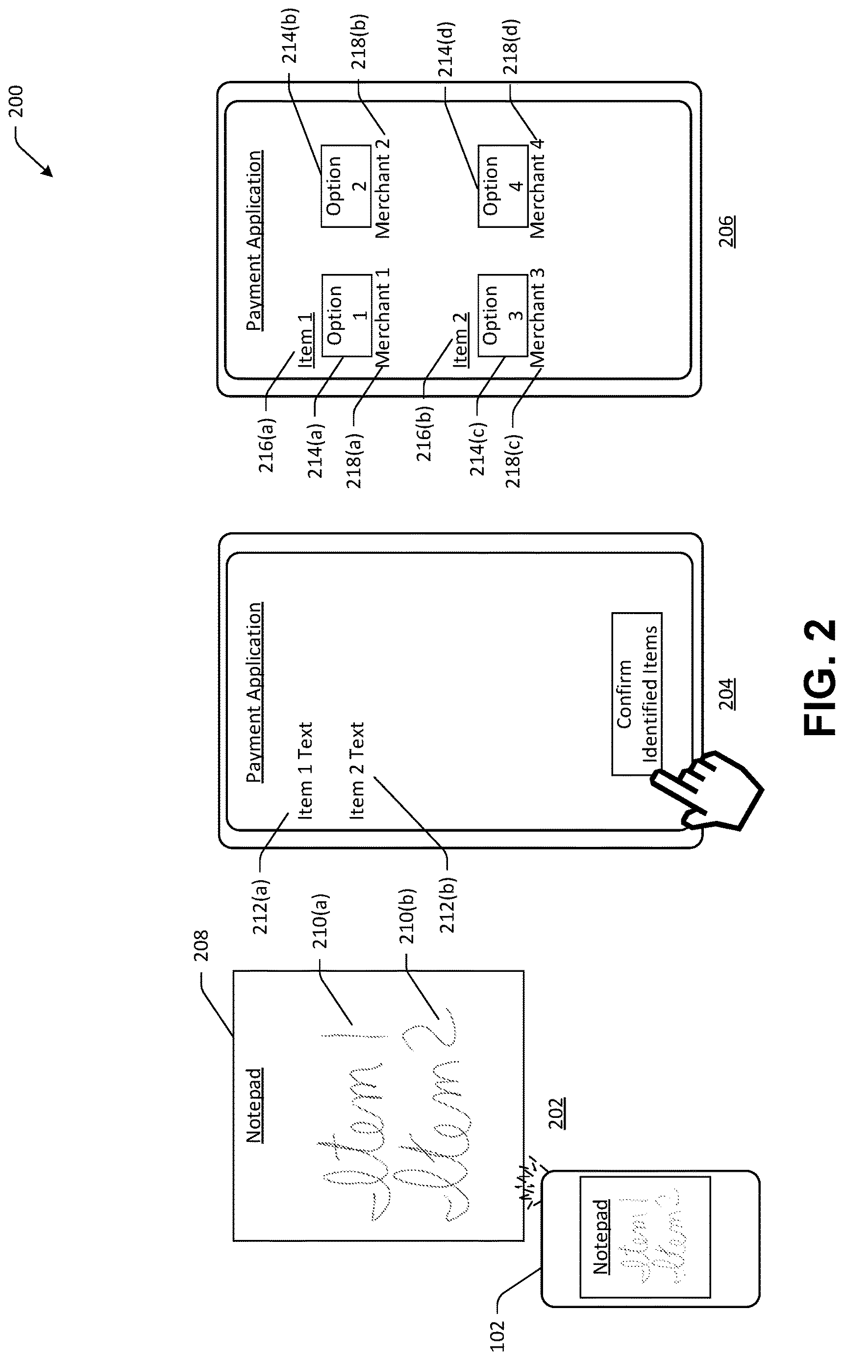 Patent US12614217 Figure 2 – Methods and system for image-based analysis for intelligent item identification and utilization