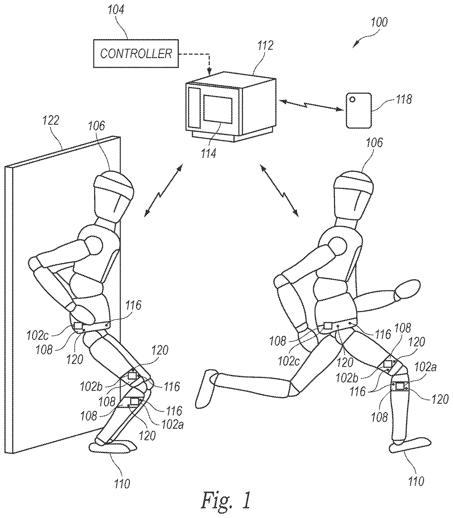 Patent US12614220 Figure 1 – Systems and methods for analyzing lower body movement to recommend footwear