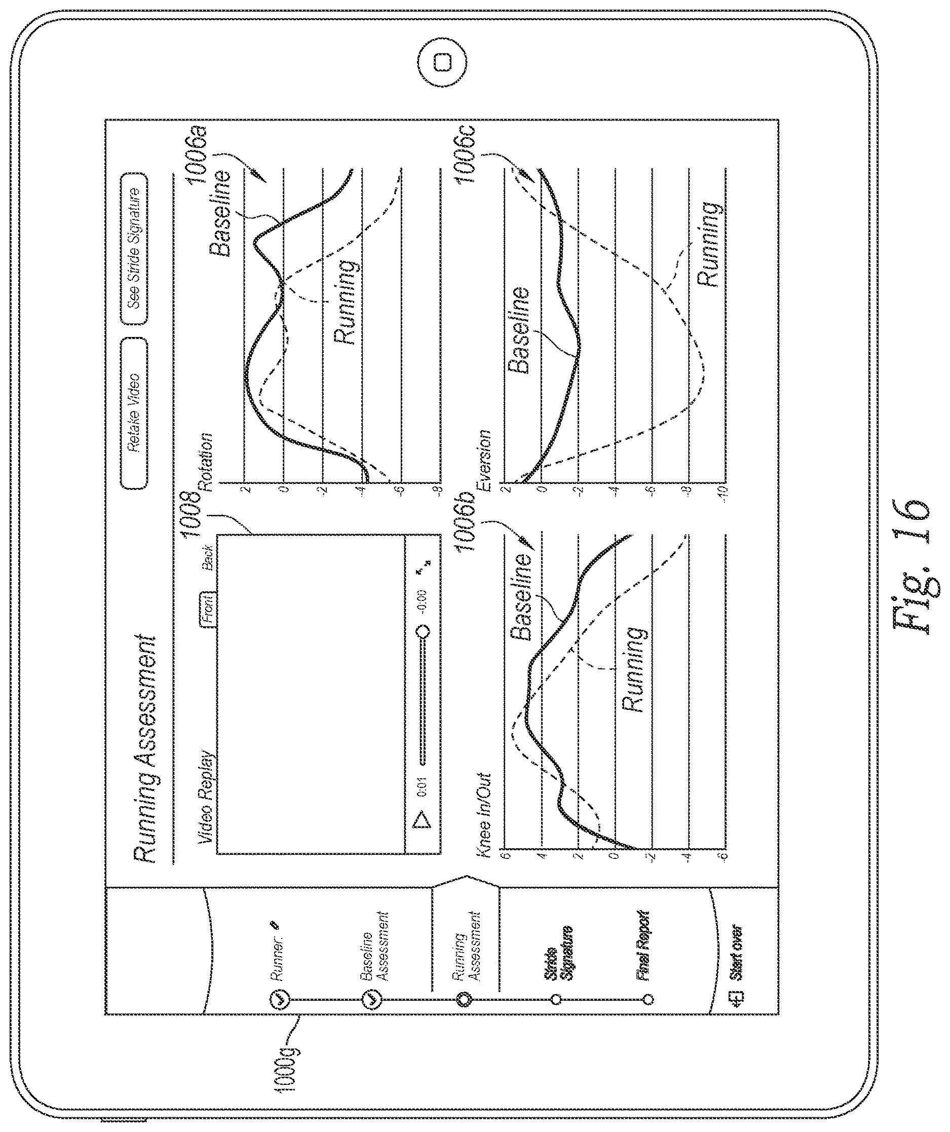 Patent US12614220 Figure 16 – Systems and methods for analyzing lower body movement to recommend footwear
