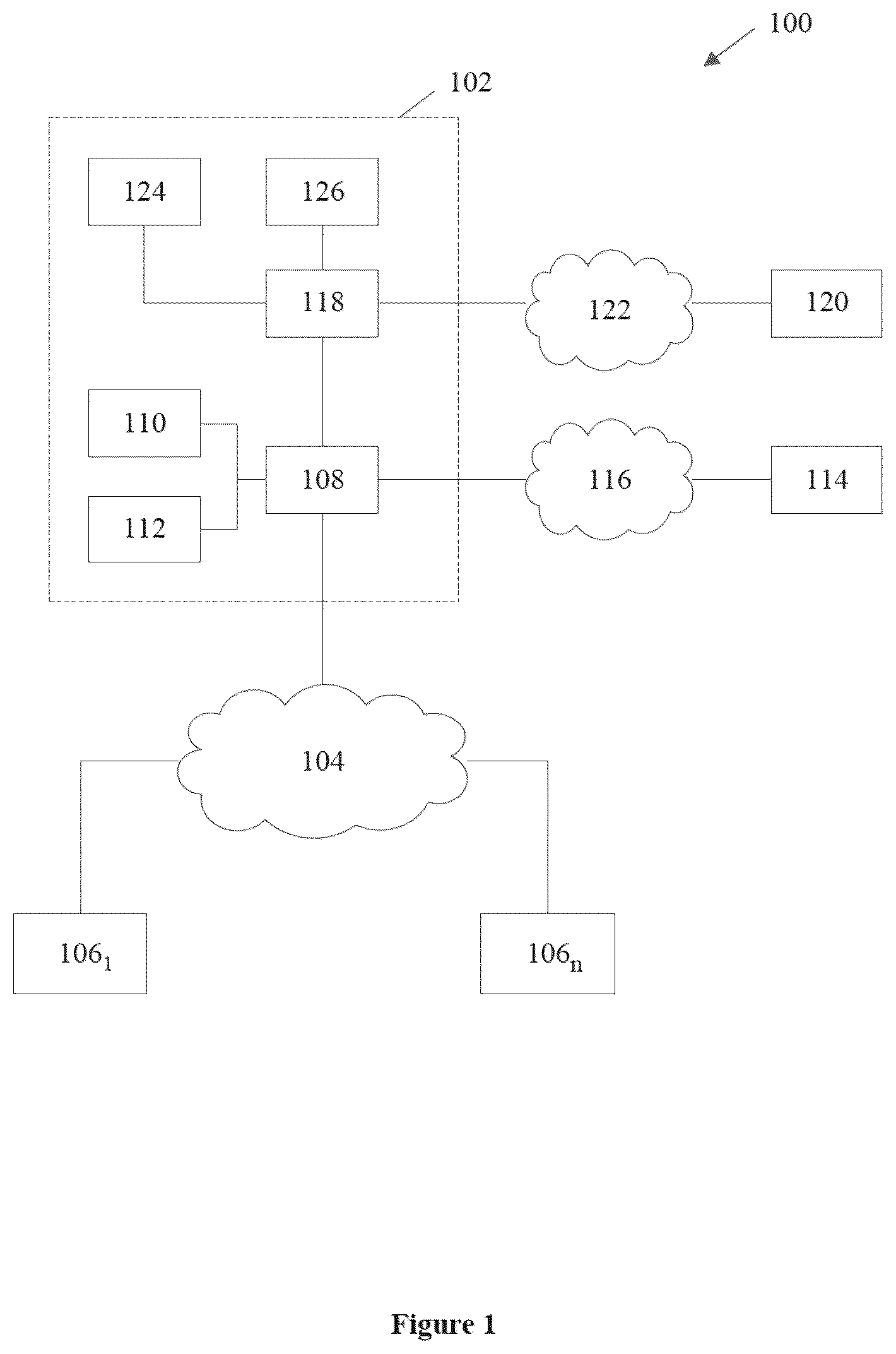 Patent US12614224 Figure 1 – Modular automated retail store and system