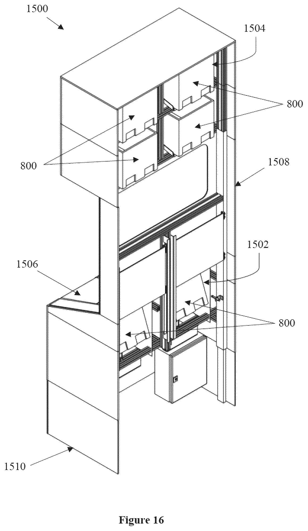 Patent US12614224 Figure 11 – Modular automated retail store and system