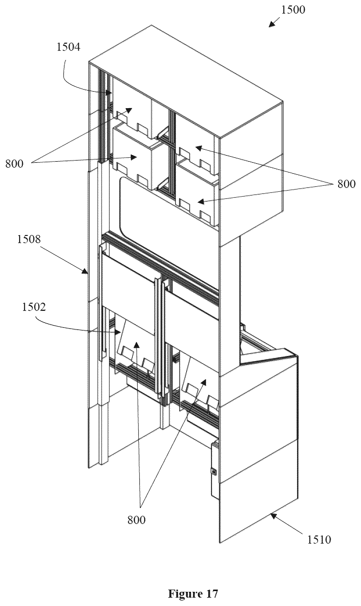 Patent US12614224 Figure 12 – Modular automated retail store and system