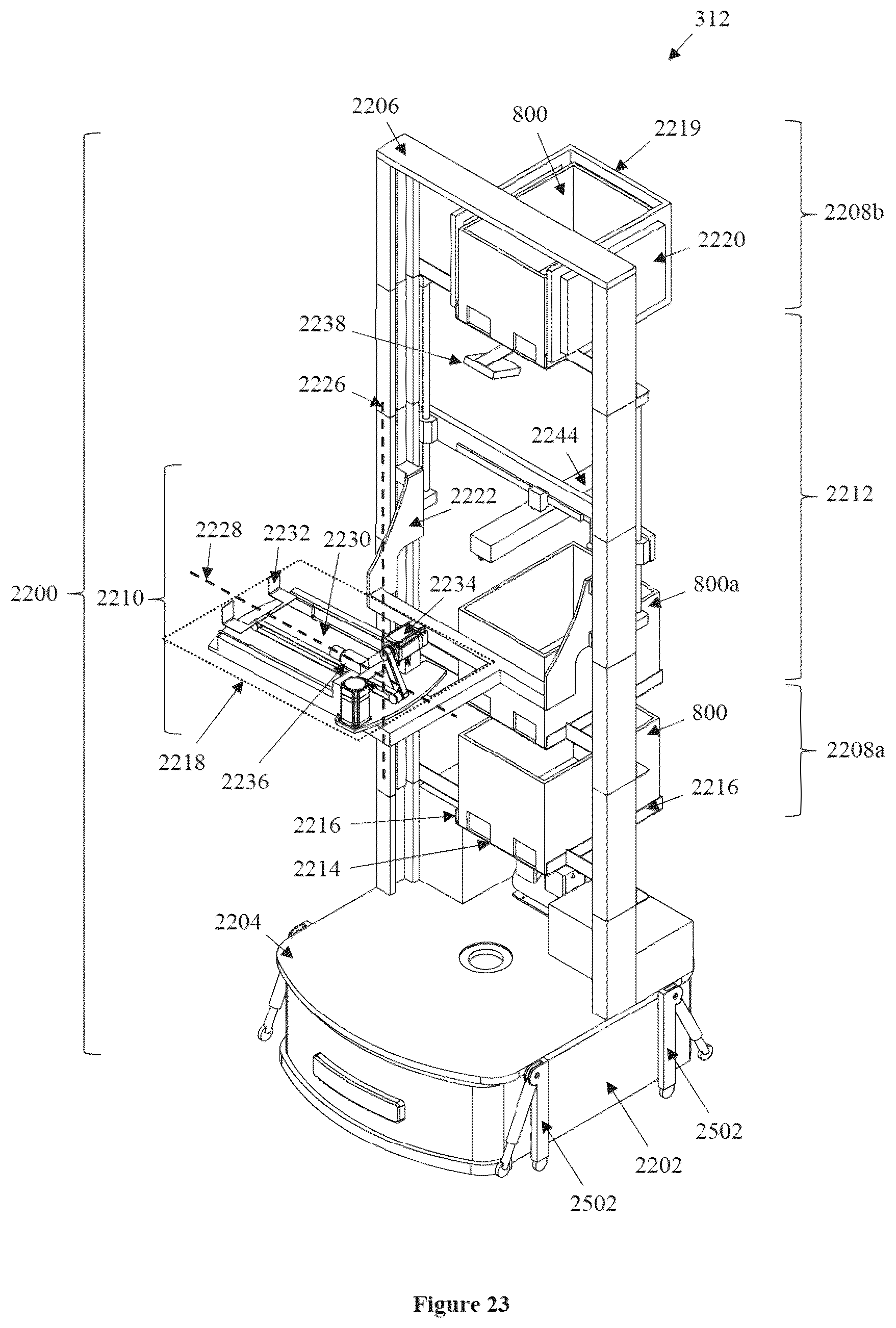 Patent US12614224 Figure 16 – Modular automated retail store and system