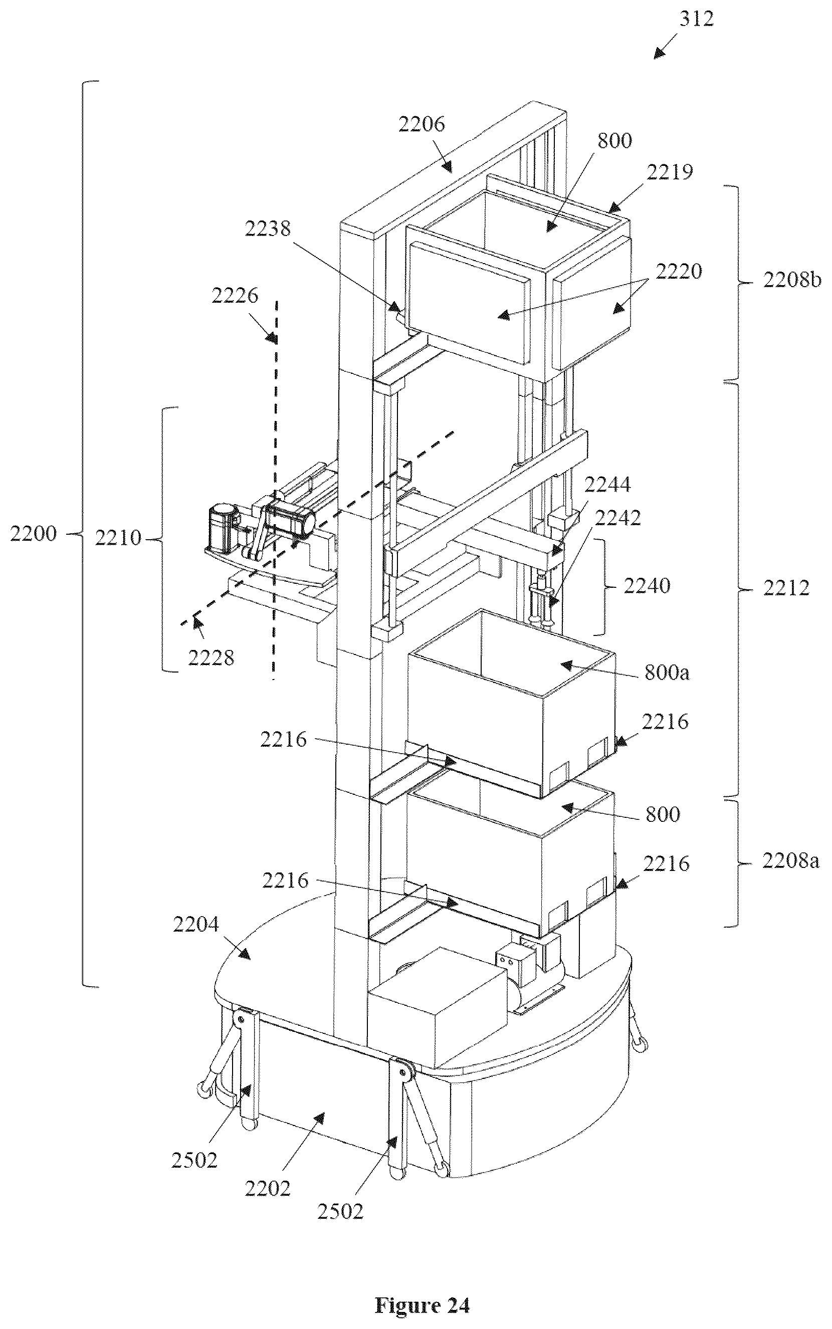 Patent US12614224 Figure 17 – Modular automated retail store and system