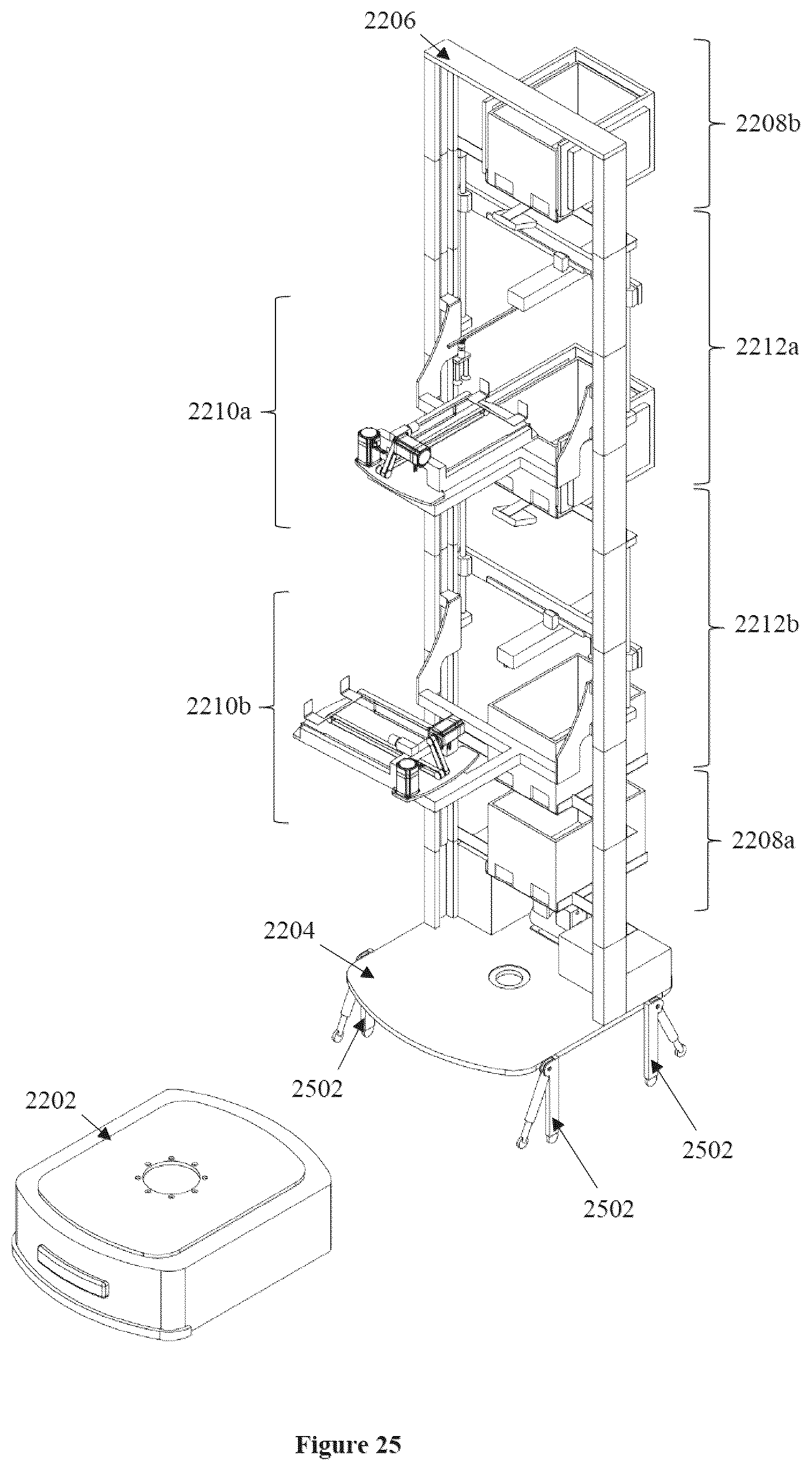 Patent US12614224 Figure 18 – Modular automated retail store and system