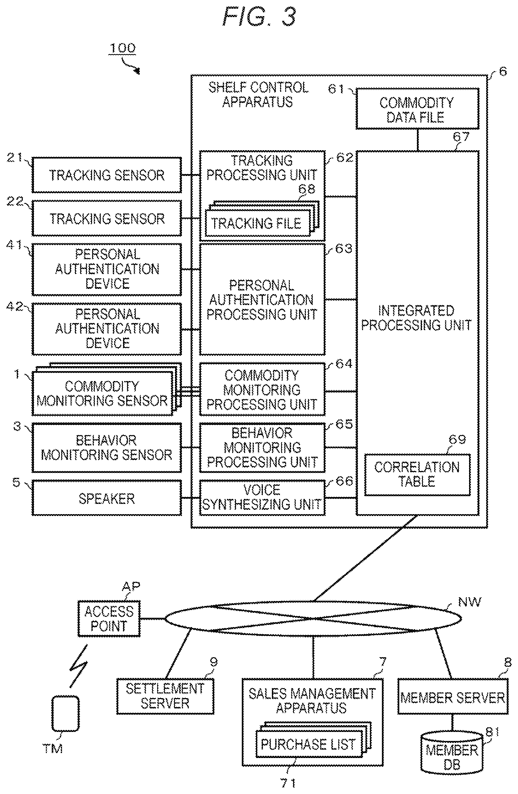 Patent US12614225 Figure 2 – Tracking-based point-of-sale system