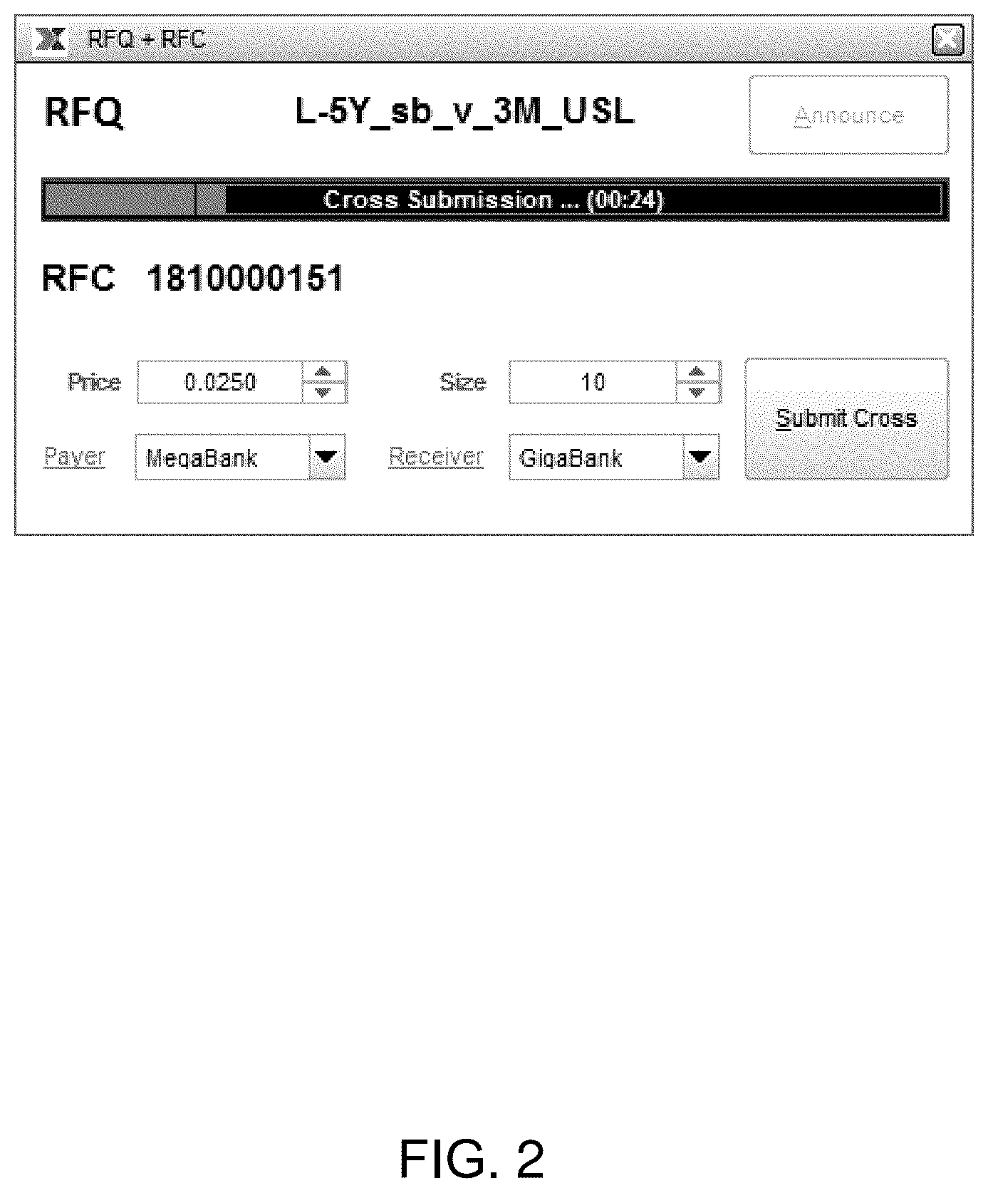 Patent US12614230 Figure 2 – Swap crossing system and method