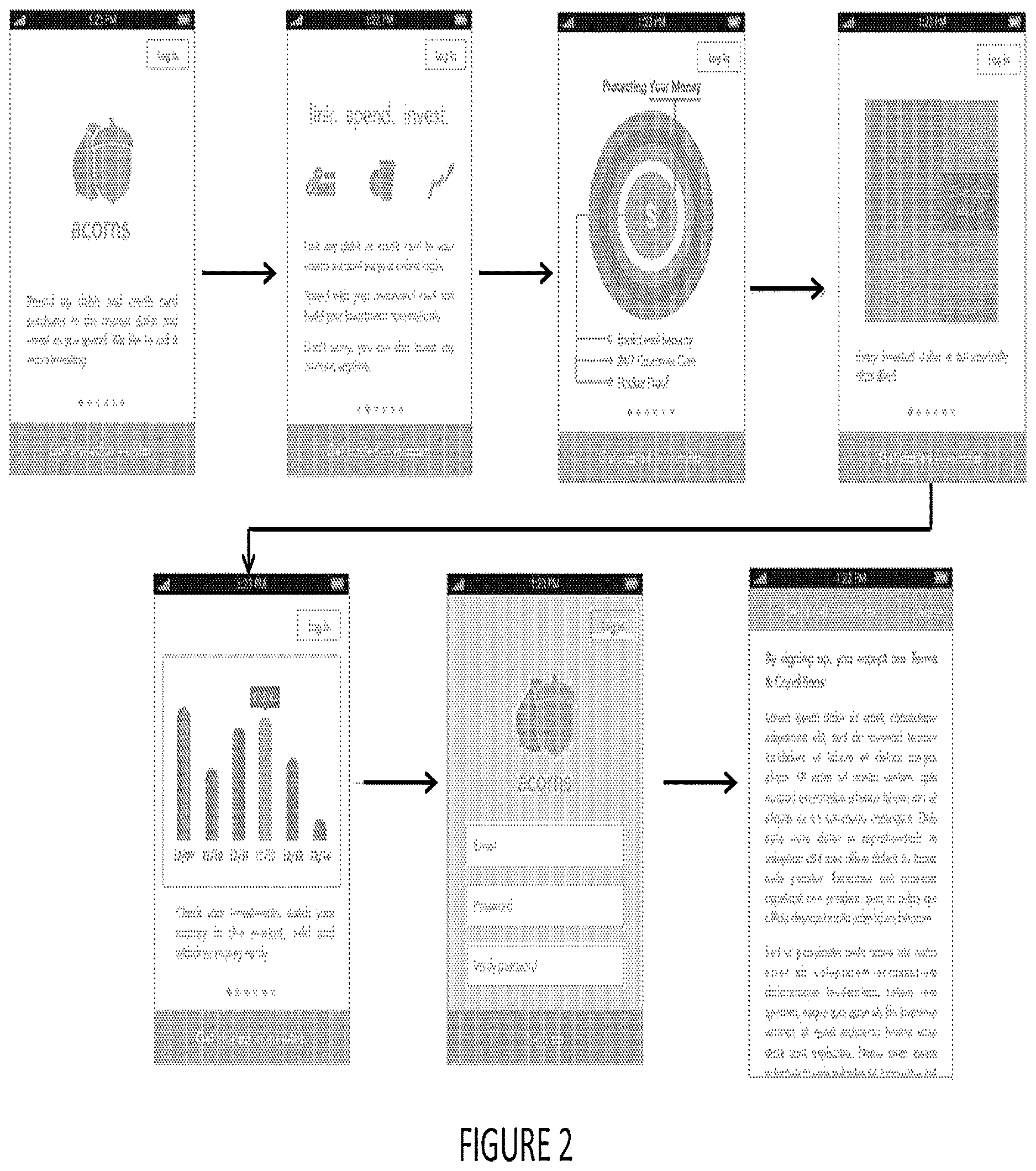 Patent US12614232 Figure 2 – Systems and methods for creating excess funds from retail transactions and apportioning those funds into investments